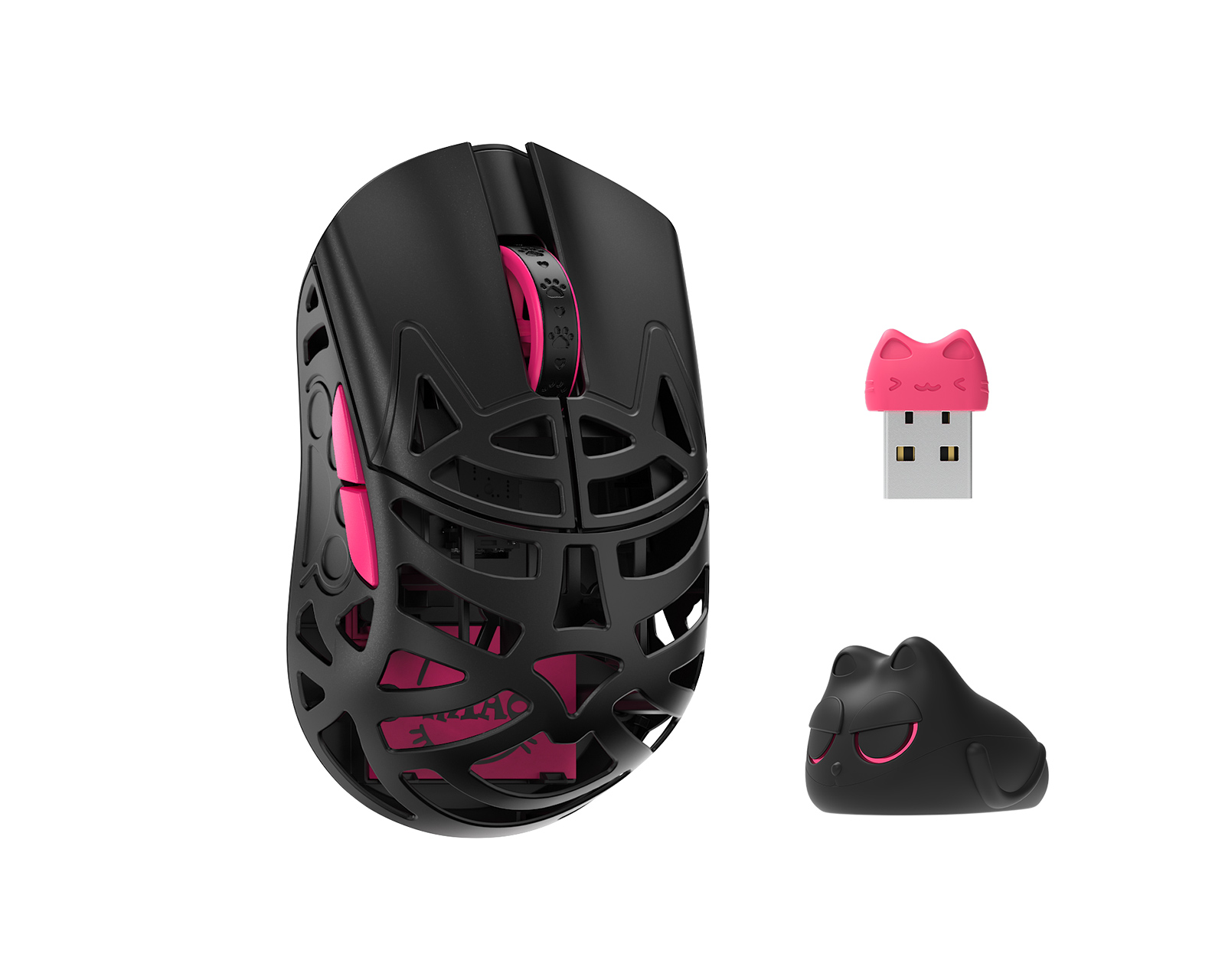 WLMouse Beast Miao - Wireless Gaming Mouse - Black [Omron