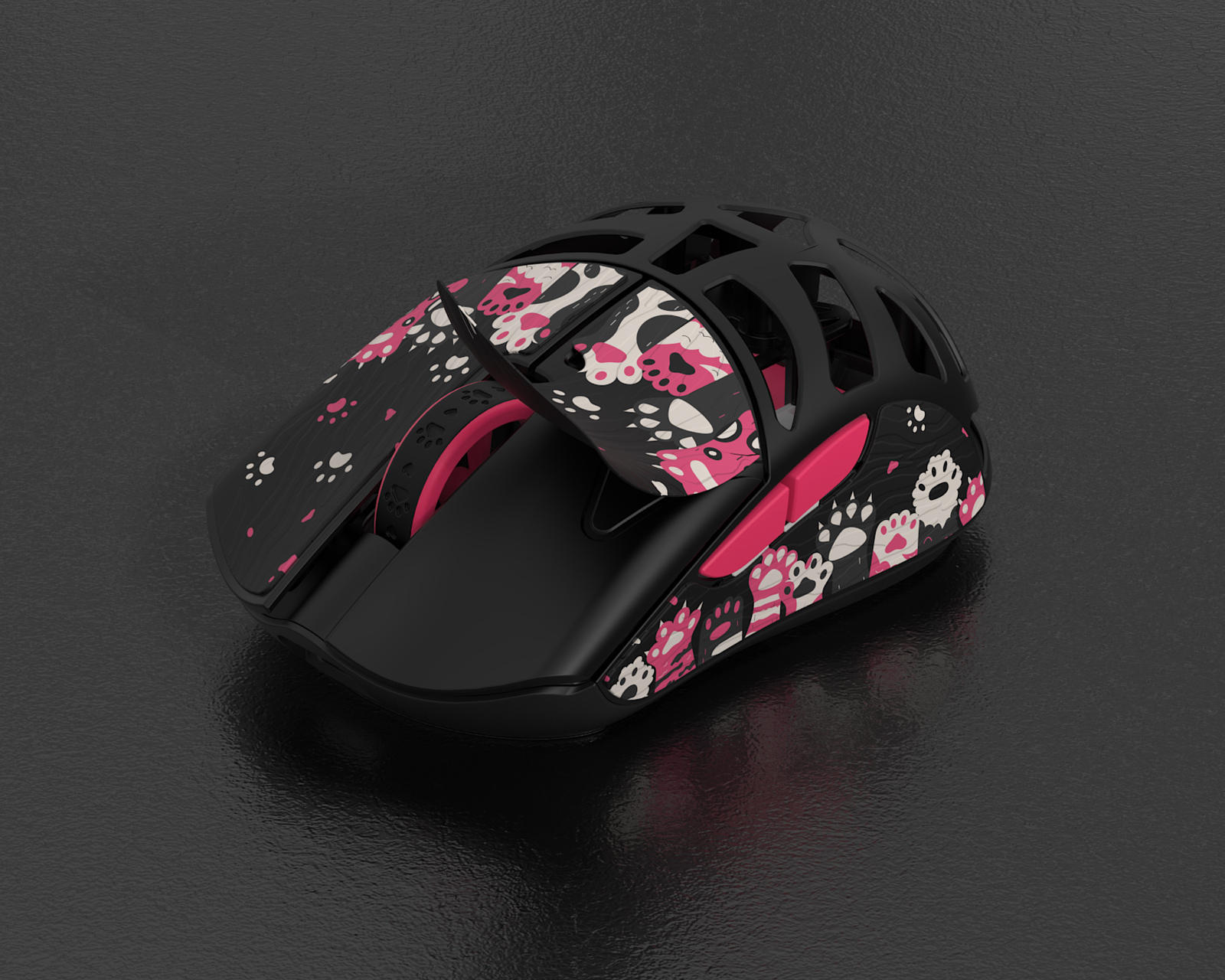 WLMouse Beast Miao - Wireless Gaming Mouse - Black [Omron