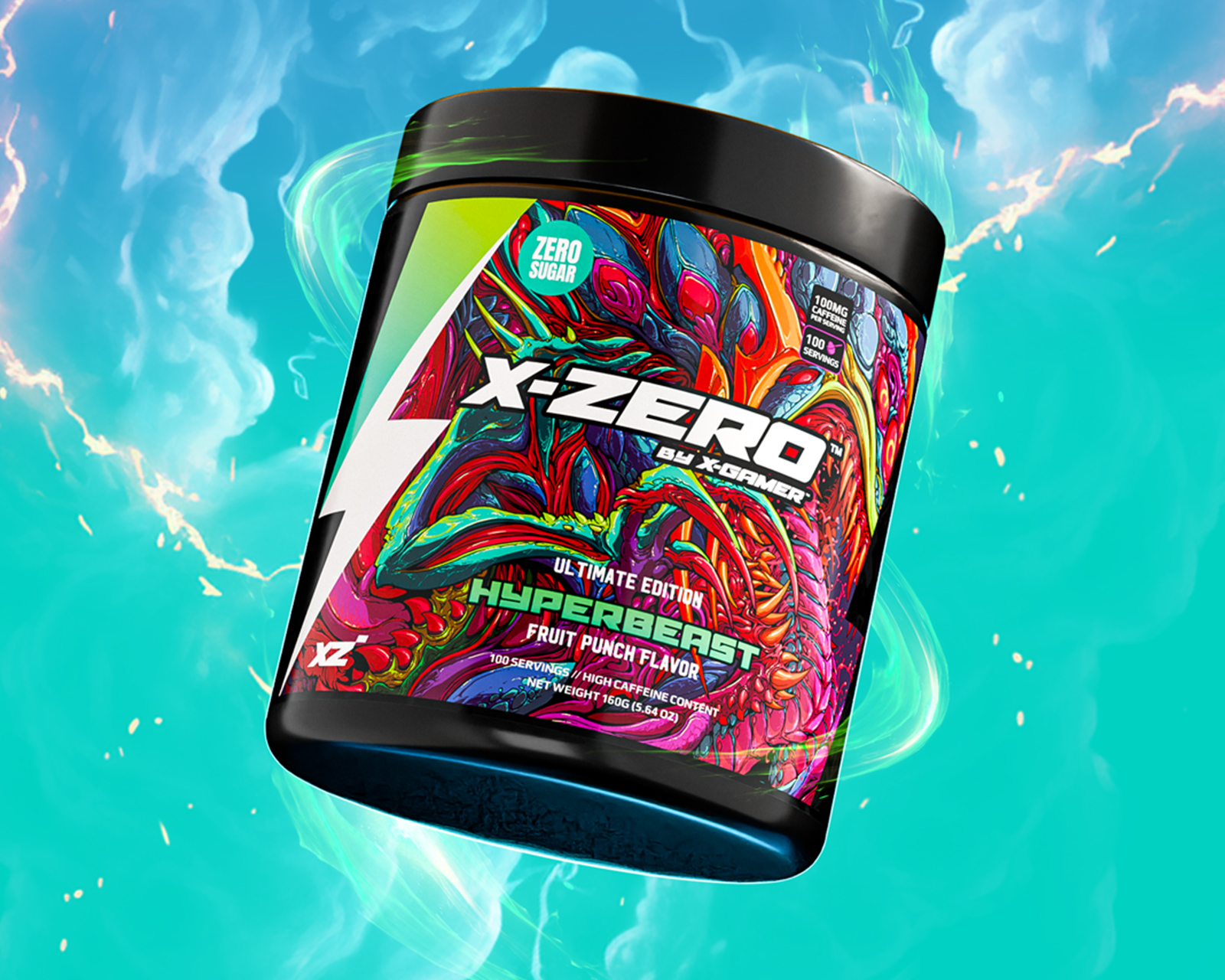 X-Gamer X-Zero Hyperbeast - 100 Servings - MaxGaming.com
