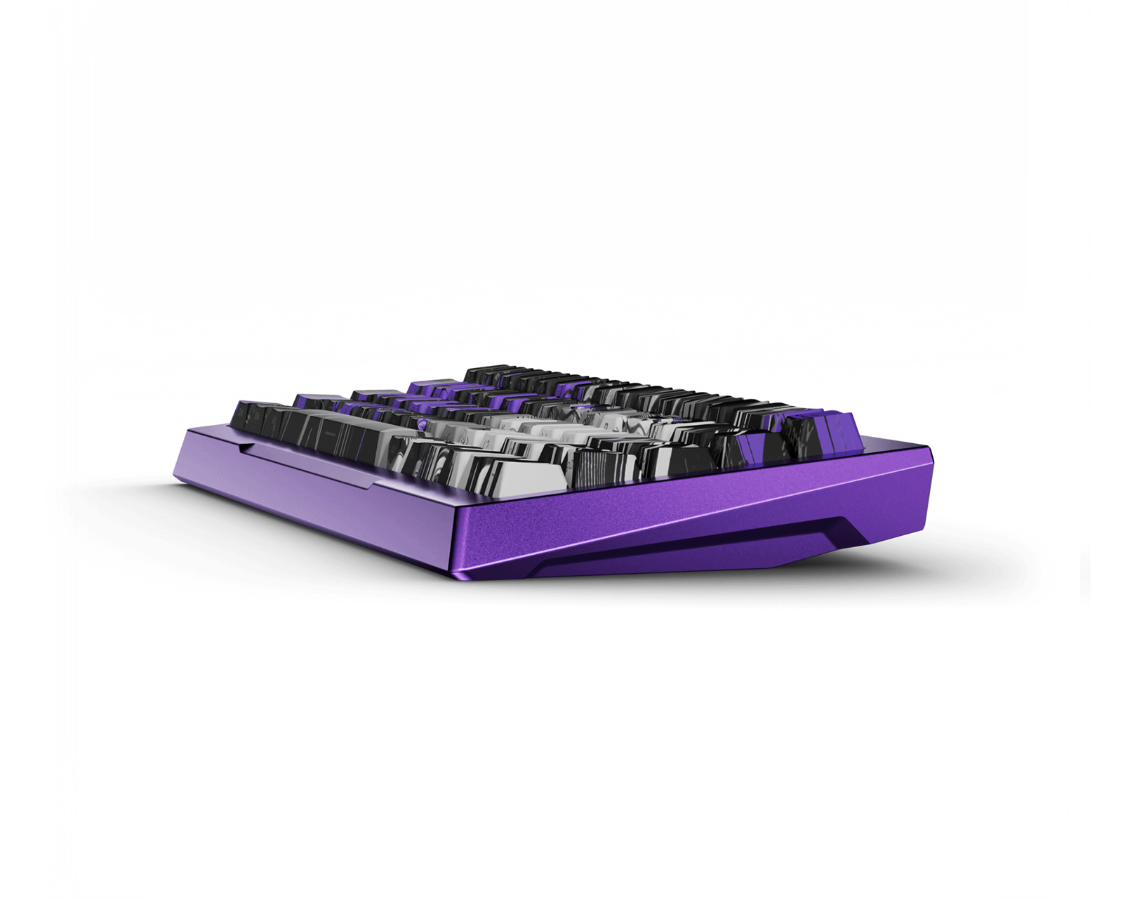 Pwnage Zenblade 65 V2 Keyboard - Purple Frame / Black Bottom