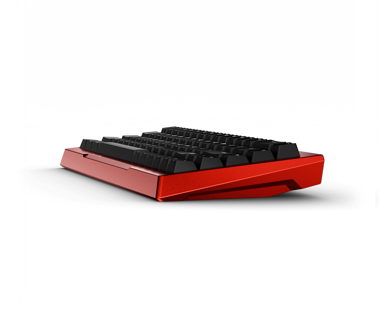 Pwnage Zenblade 65 V2 Keyboard - Red Frame / Dark gray bottom
