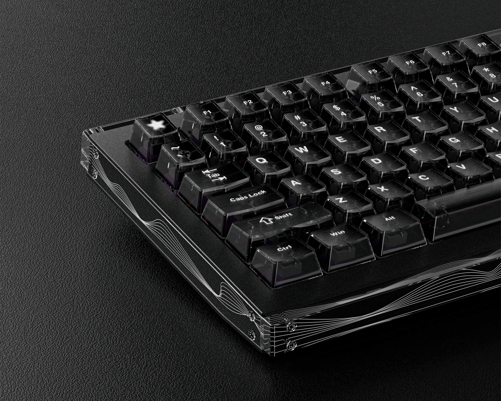 DrunkDeer A75 Master - Hall Effect Gaming Keyboard - Obsidian