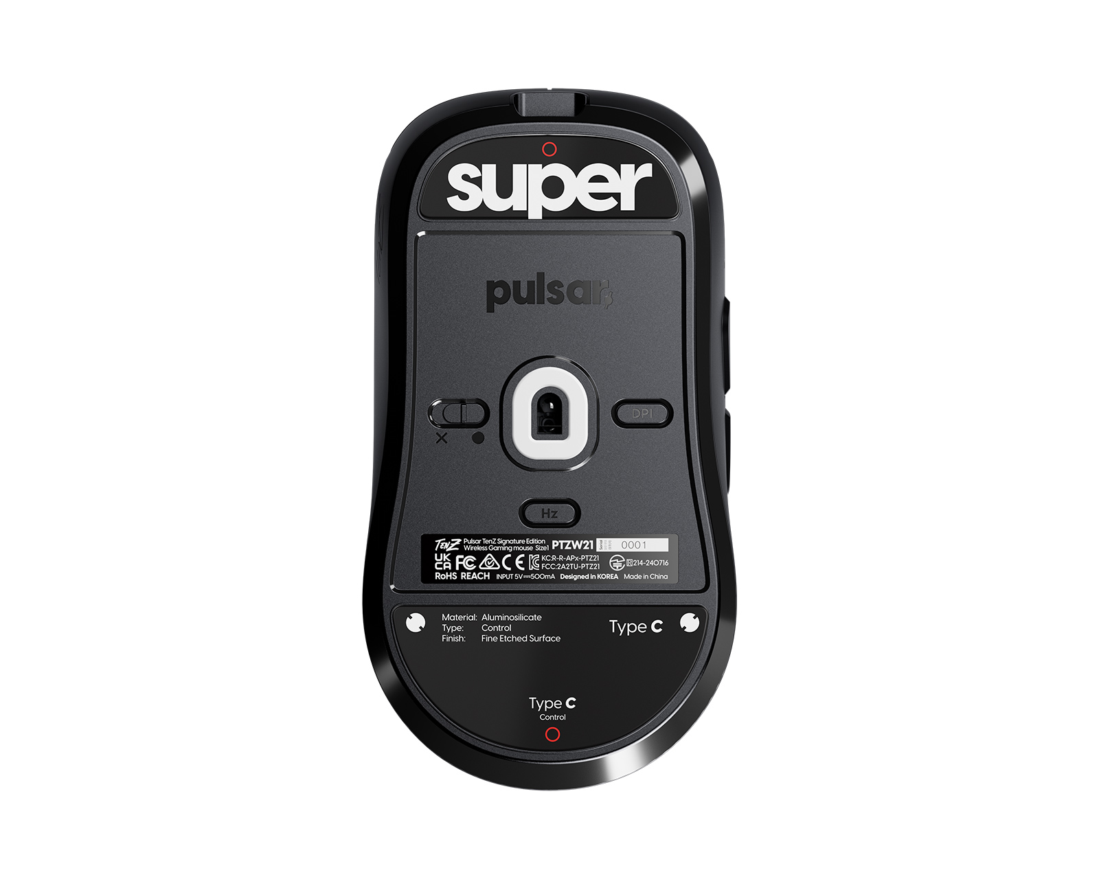 Pulsar TenZ Signature Edition 水蜘蛛フタエP8 TenZ Signature Edition Gaming Mouse – Pulsar Gaming Gears