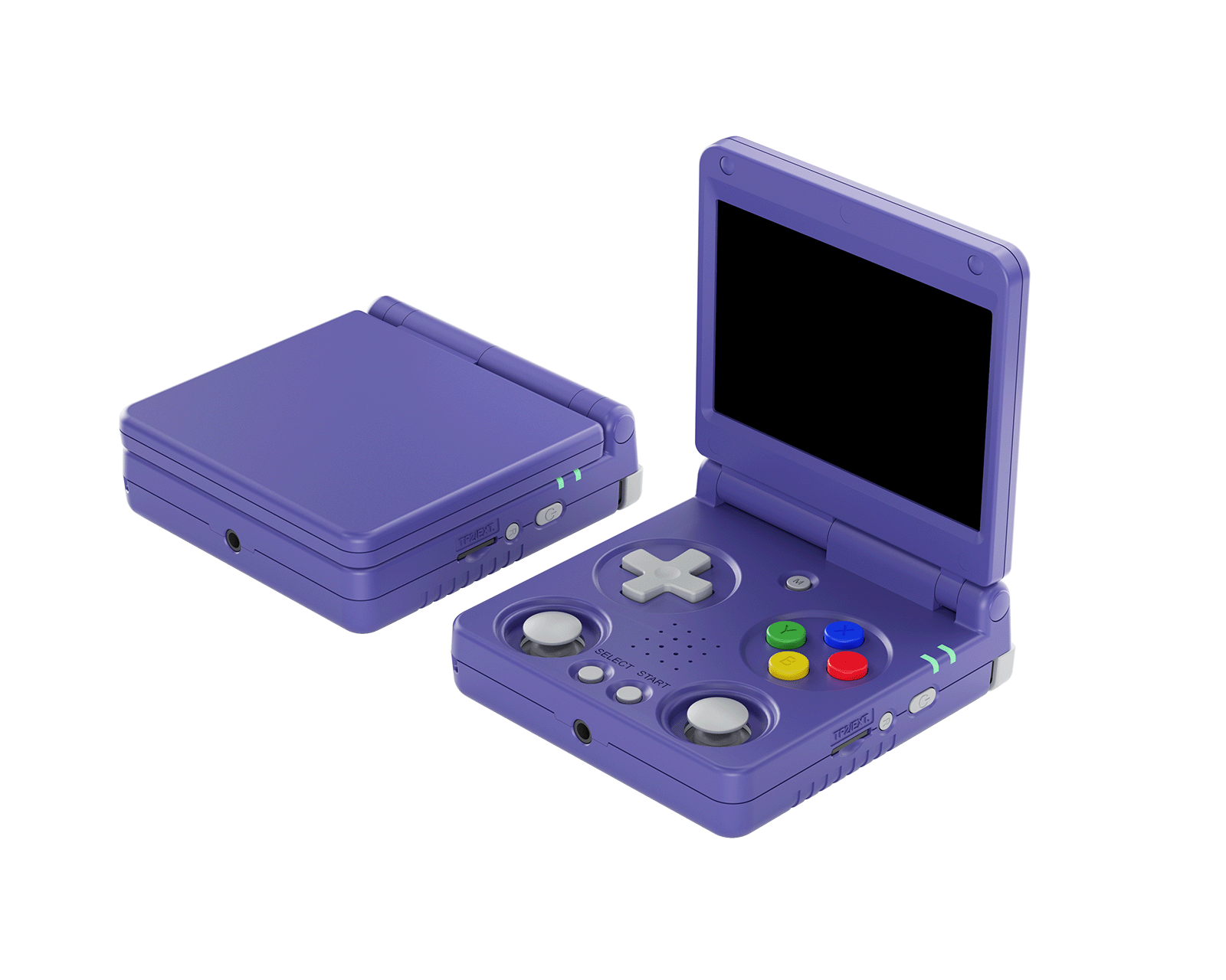 Anbernic RG34XXSP (64gb) - Indigo Blue - MaxGaming.com