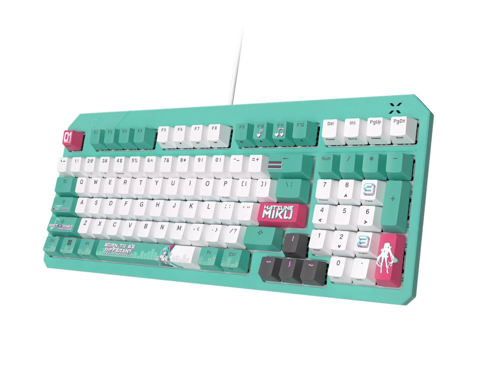 Asus TUF Gaming K3 Gen II Keyboard - Hatsune Miku Edition
