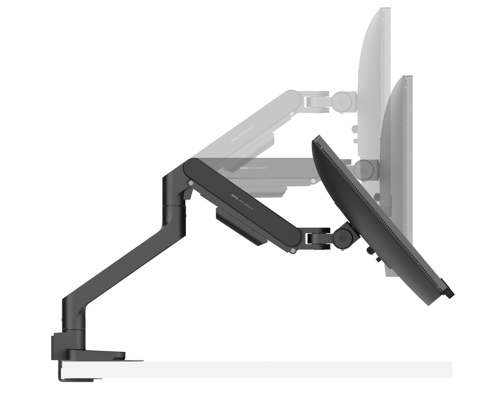 BenQ Ergo Arm BSH01 - Black - MaxGaming.com