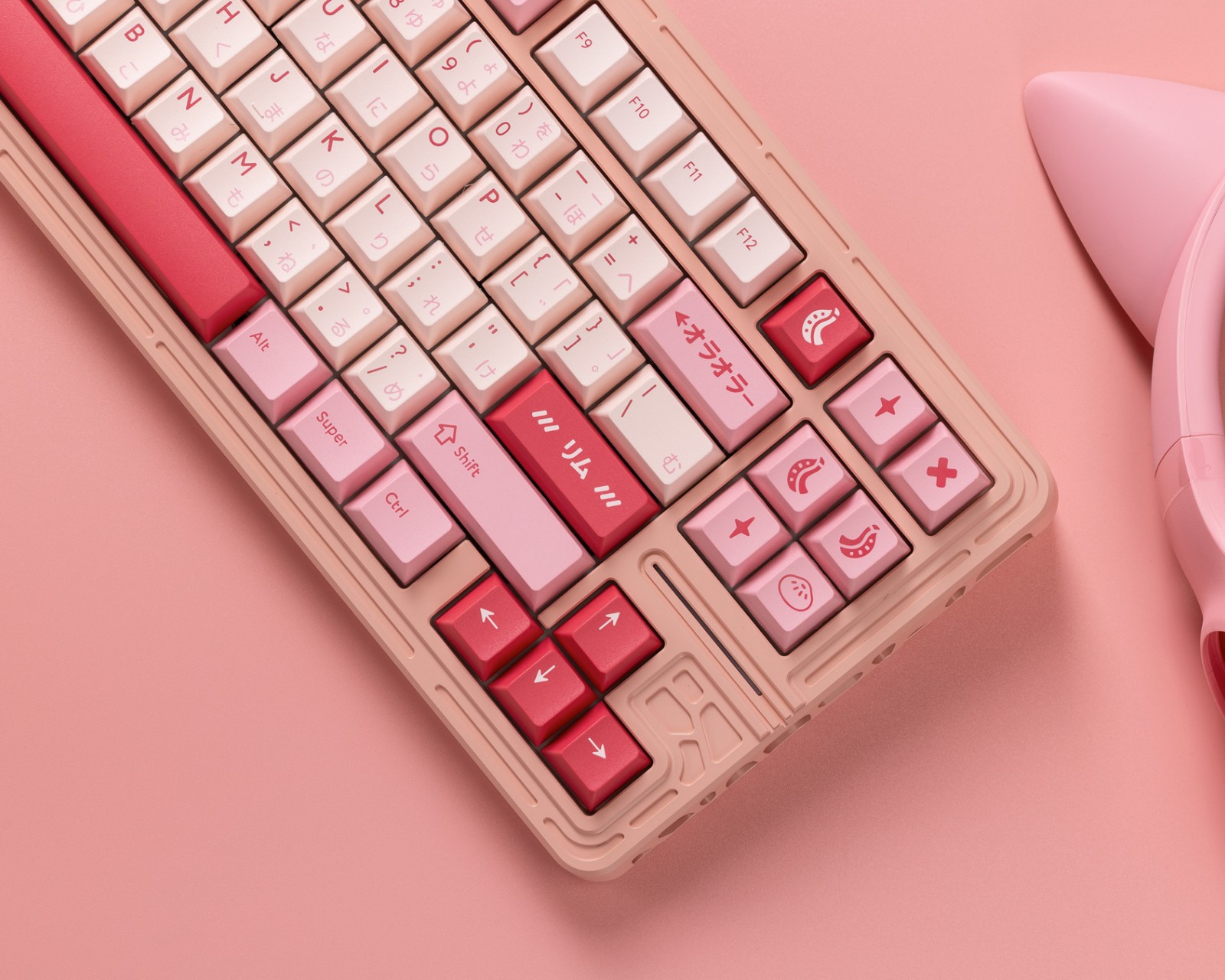 KBDfans Holy80 Case - E-Pink - MaxGaming.com