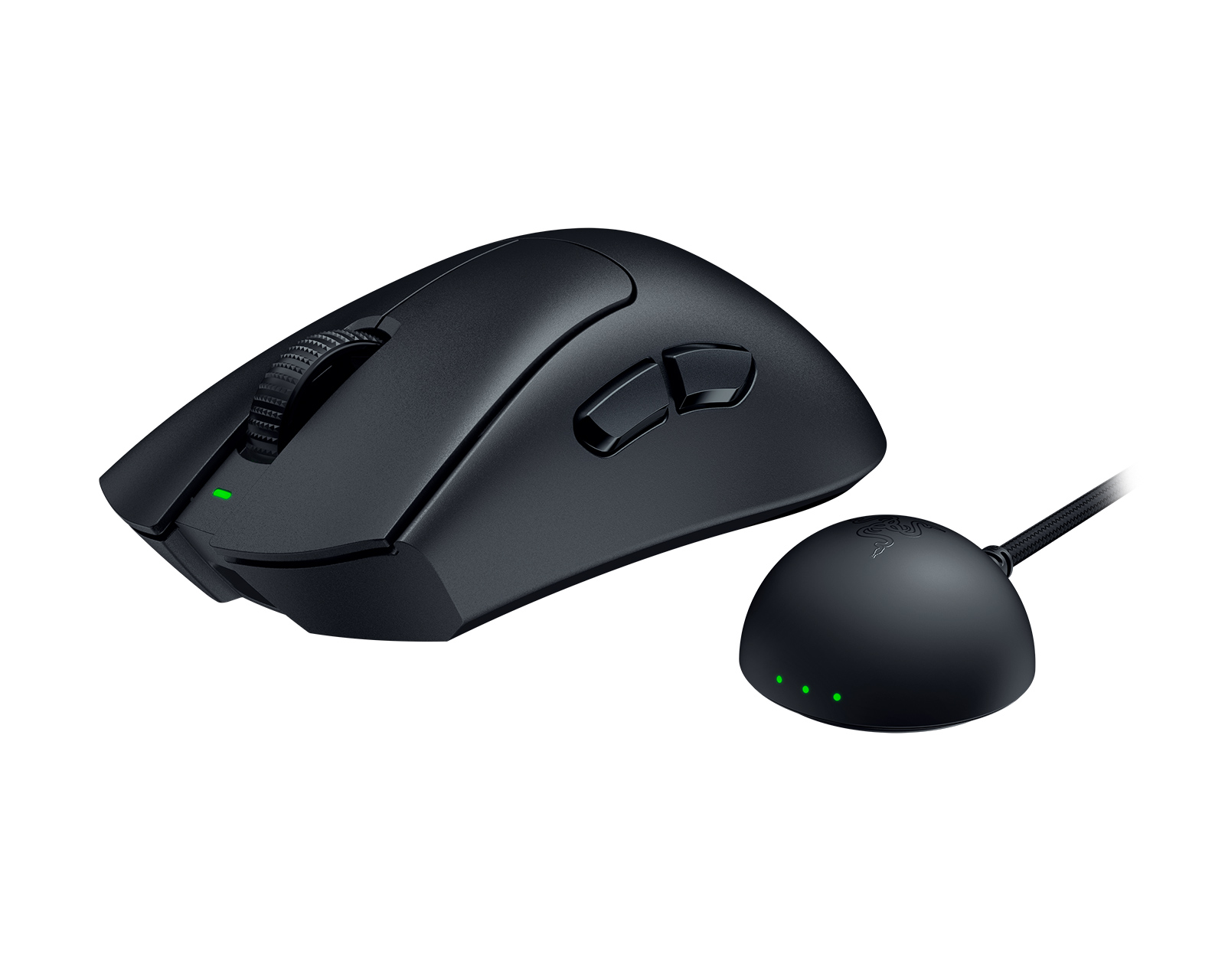 Razer DeathAdder V4 Pro Wireless Gaming Mouse - Black - MaxGaming.com
