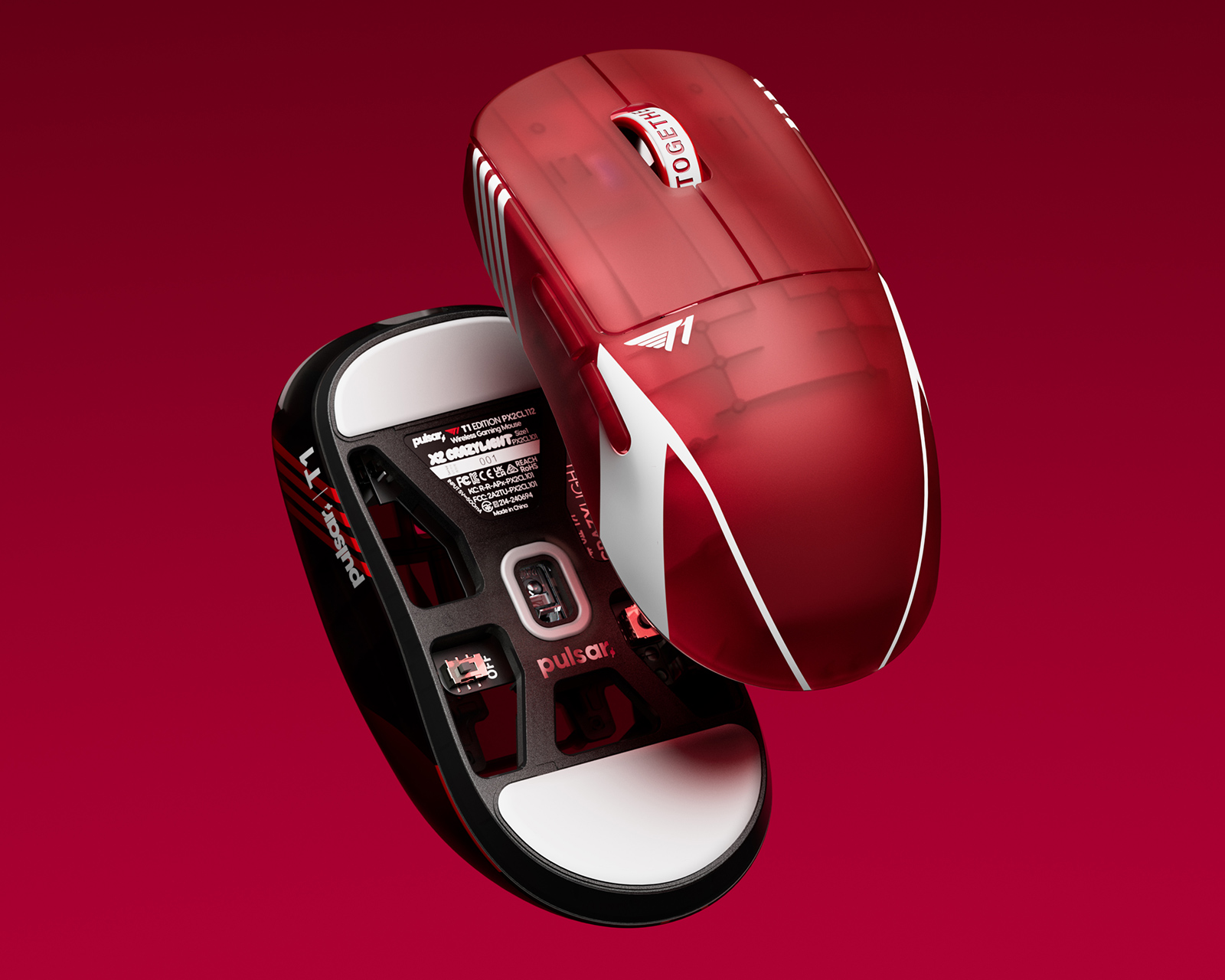 Pulsar X2 CRAZYLIGHT T1 Edition Wireless Gaming Mouse - Black