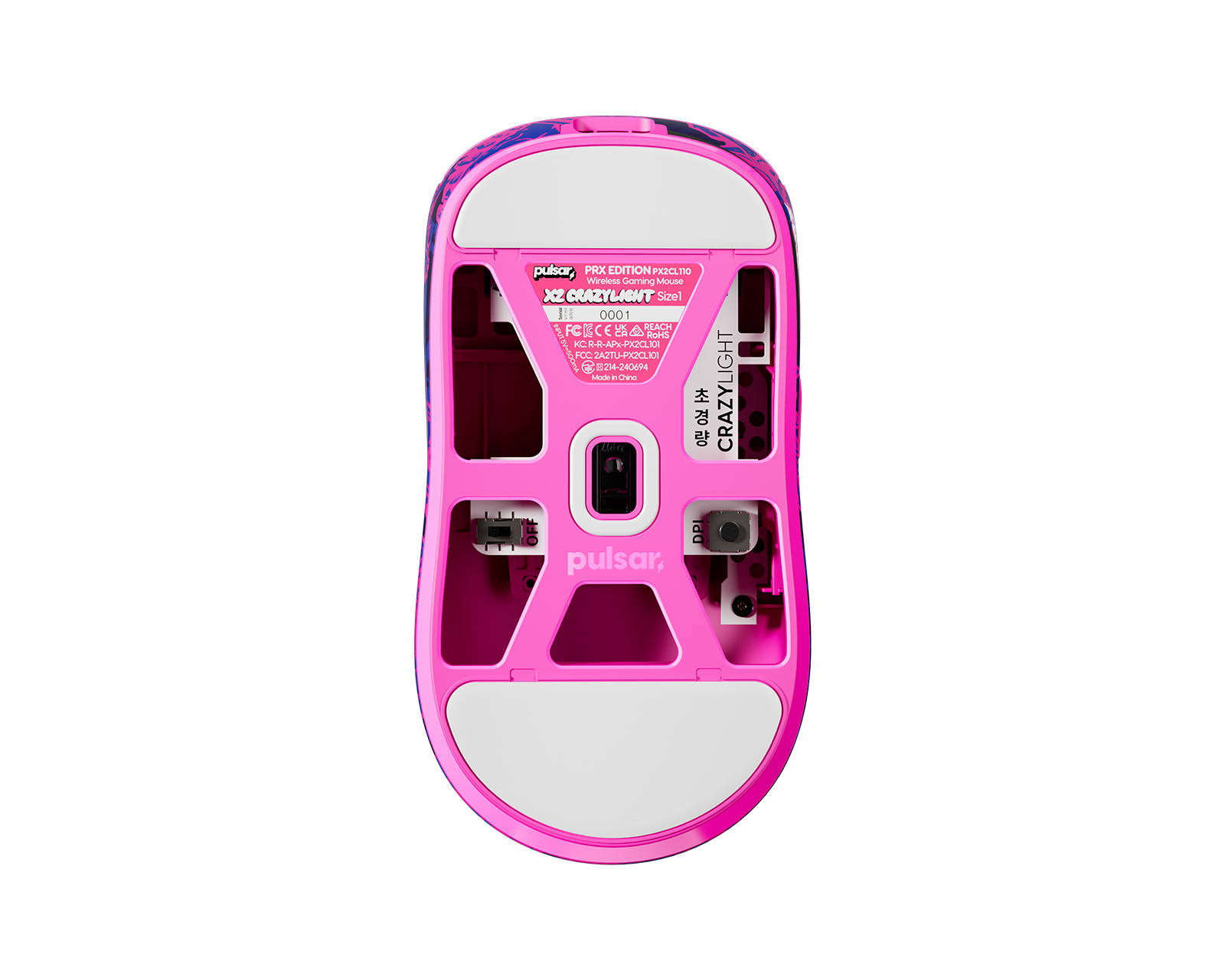 マウス・トラックボール pulsar X2 CRAZY LIGHT PRX EDITION PRX Pacific Gold Edition] X2 CrazyLight Mini Gaming Mouse – Pulsar