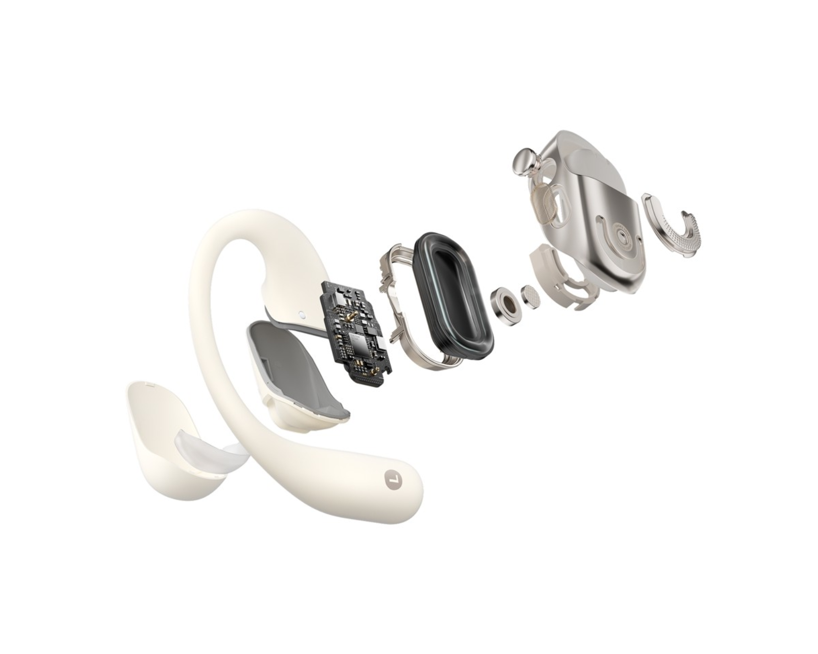 Shokz OpenFit 2 Beige - MaxGaming.com