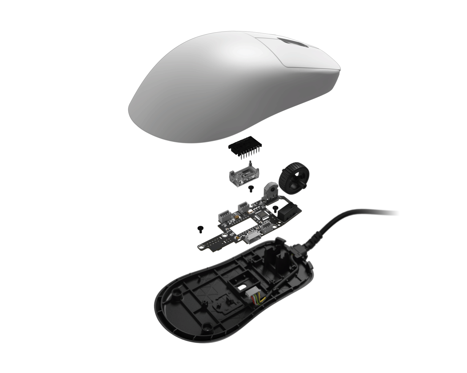 Endgame Gear OP1 8K V2 Wired Gaming Mouse - White - MaxGaming.com