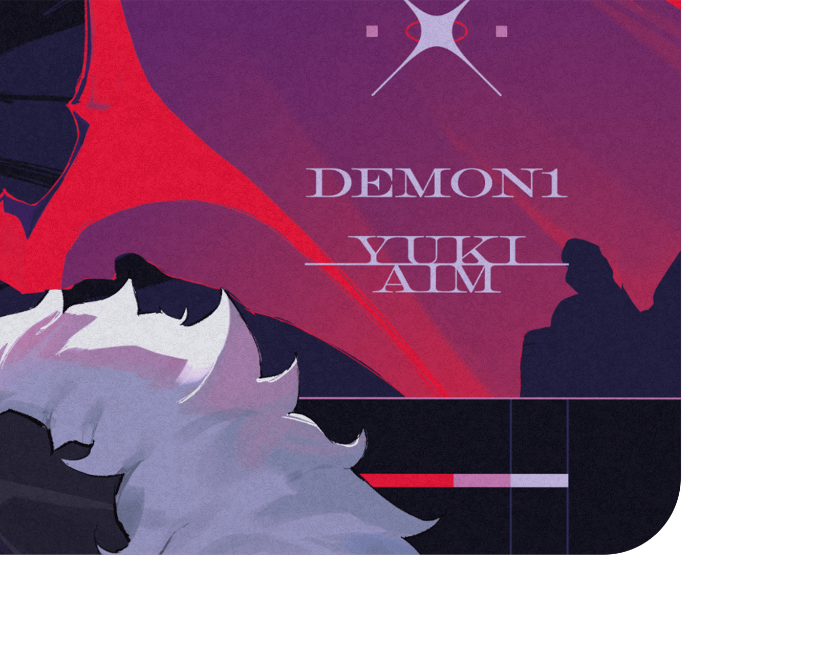 Yuki Aim x Demon1 Mousepad - Limited Edition - MaxGaming.com