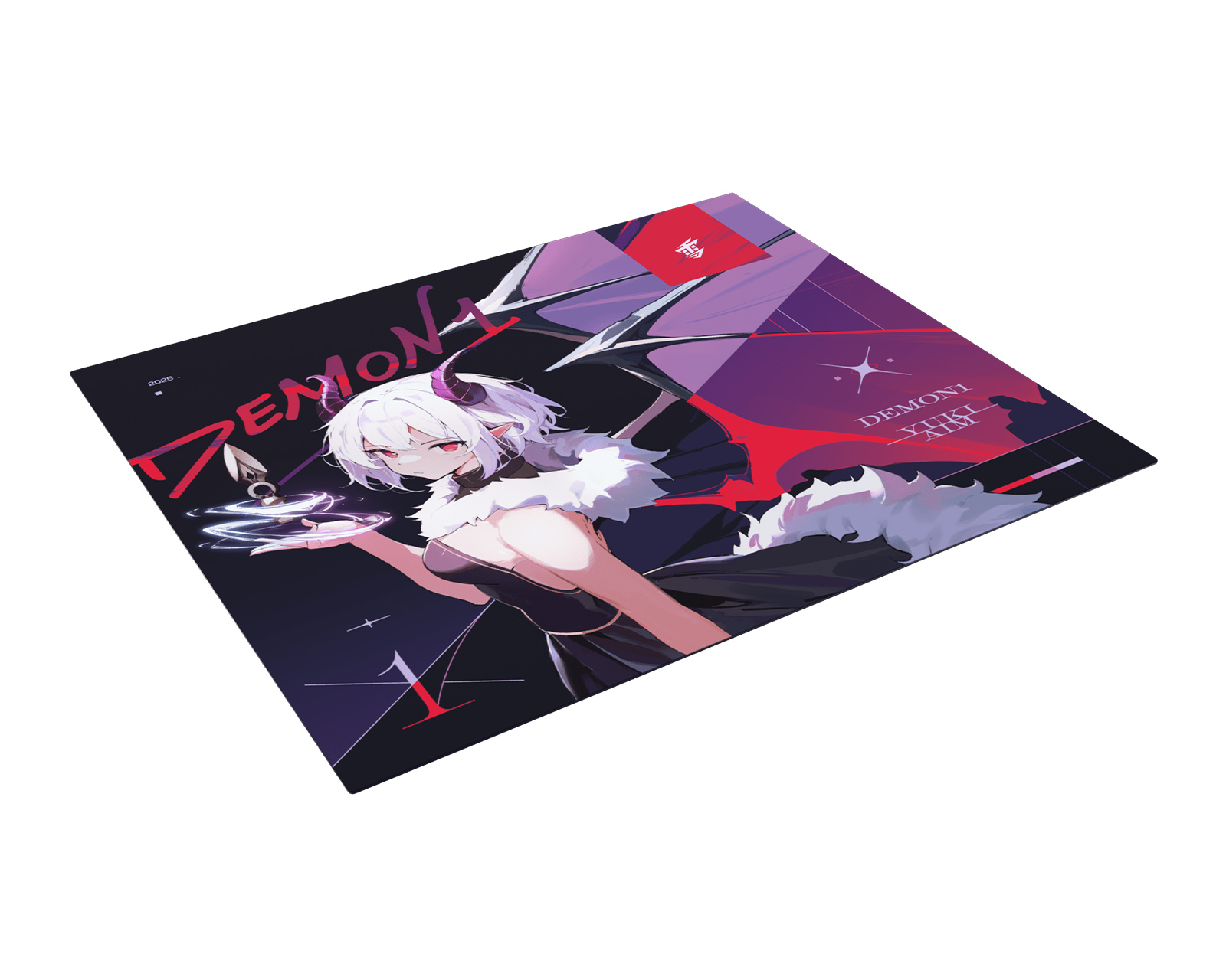 Yuki Aim x Demon1 Glass Pad - Limited Edition - MaxGaming.com