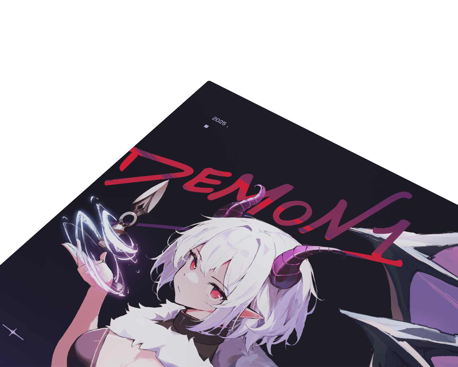 マウス・トラックボール Yuki Aim x Demon1 Glass mousepad Yuki Aim x Demon1 Glass Pad - Limited Edition - MaxGaming.com