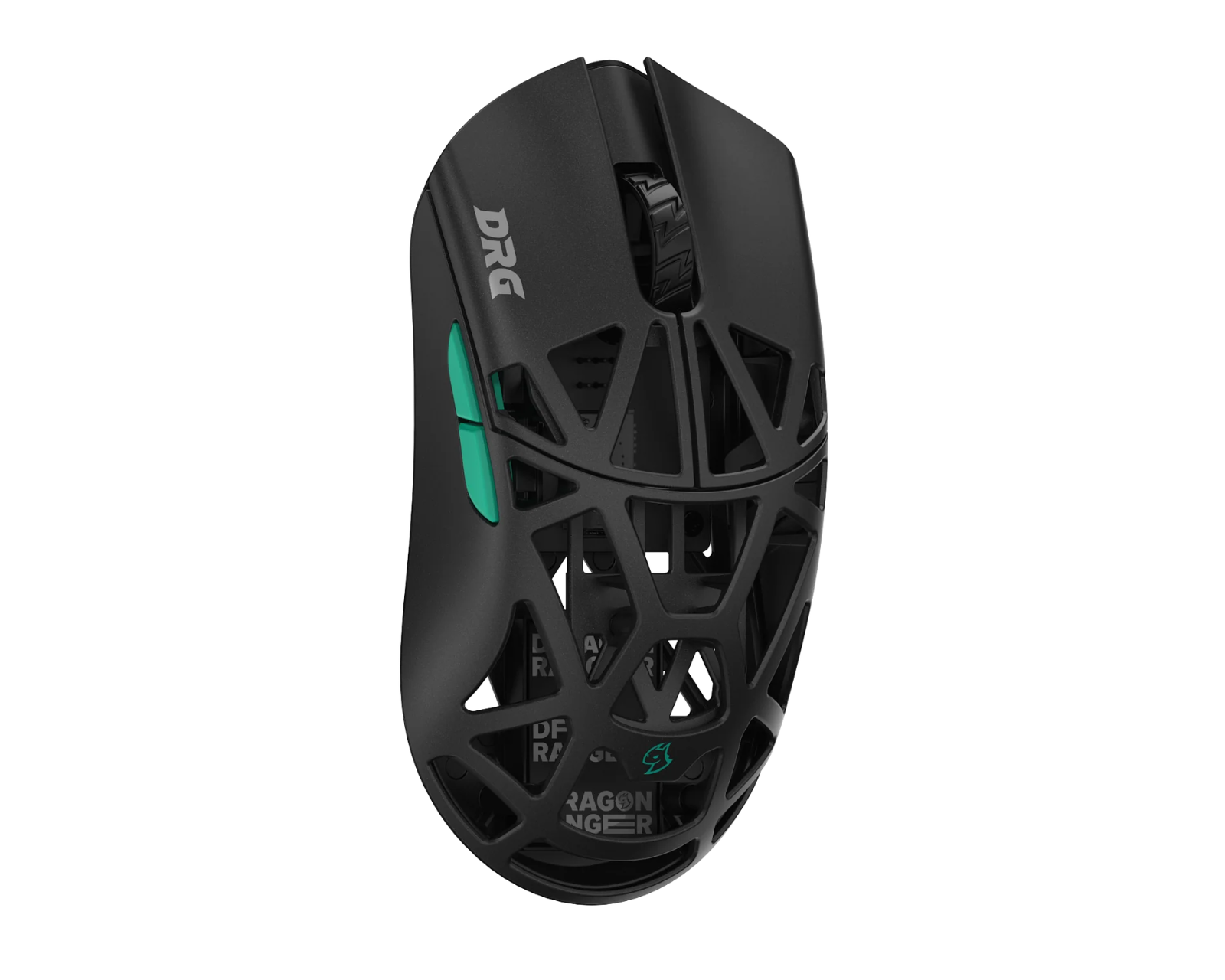 WLMouse x DRG Beast X Max Gaming Mouse - Solid Slits - Black
