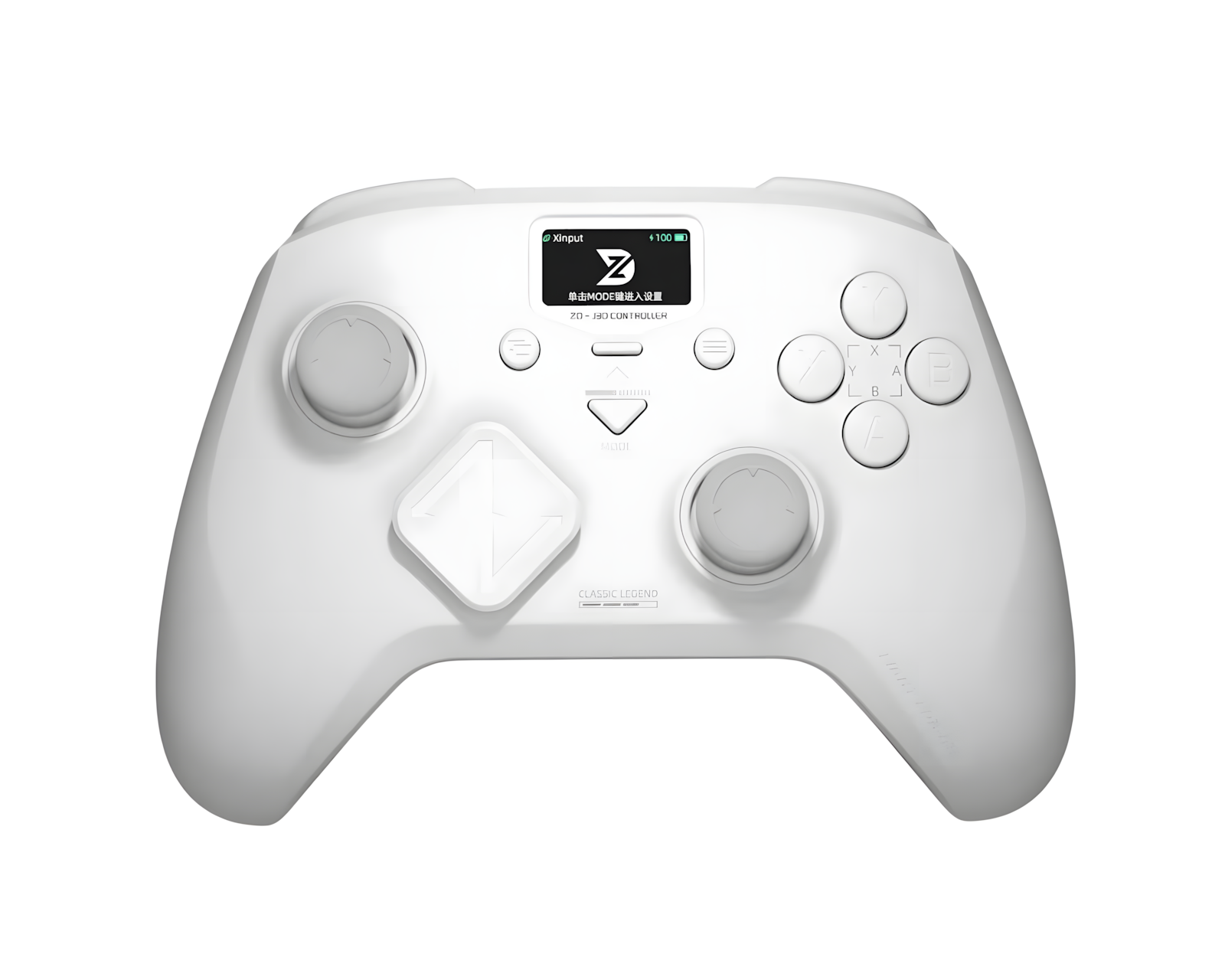 ZD Classic Legend Wireless Gaming Controller - White - MaxGaming.com