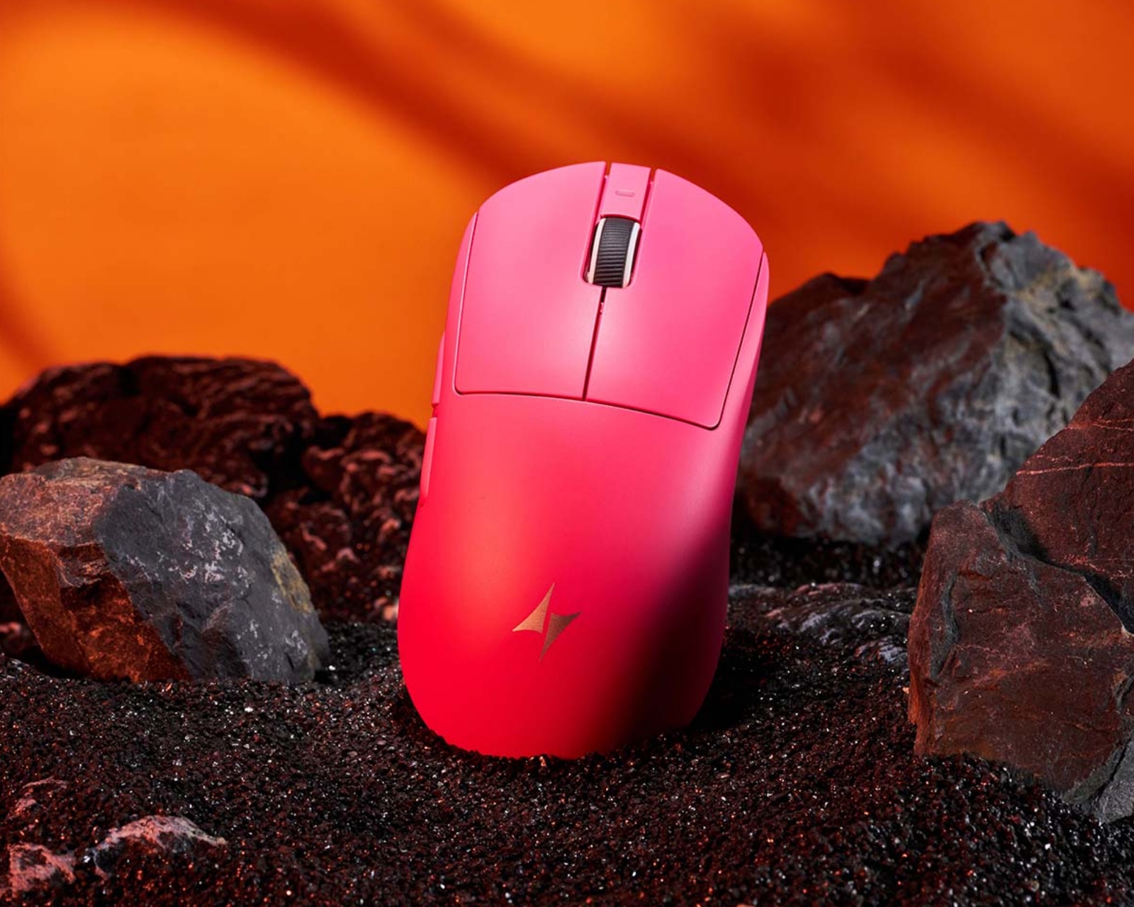 ATK A9 Ultra Wireless Gaming Mouse - Pink - MaxGaming.com