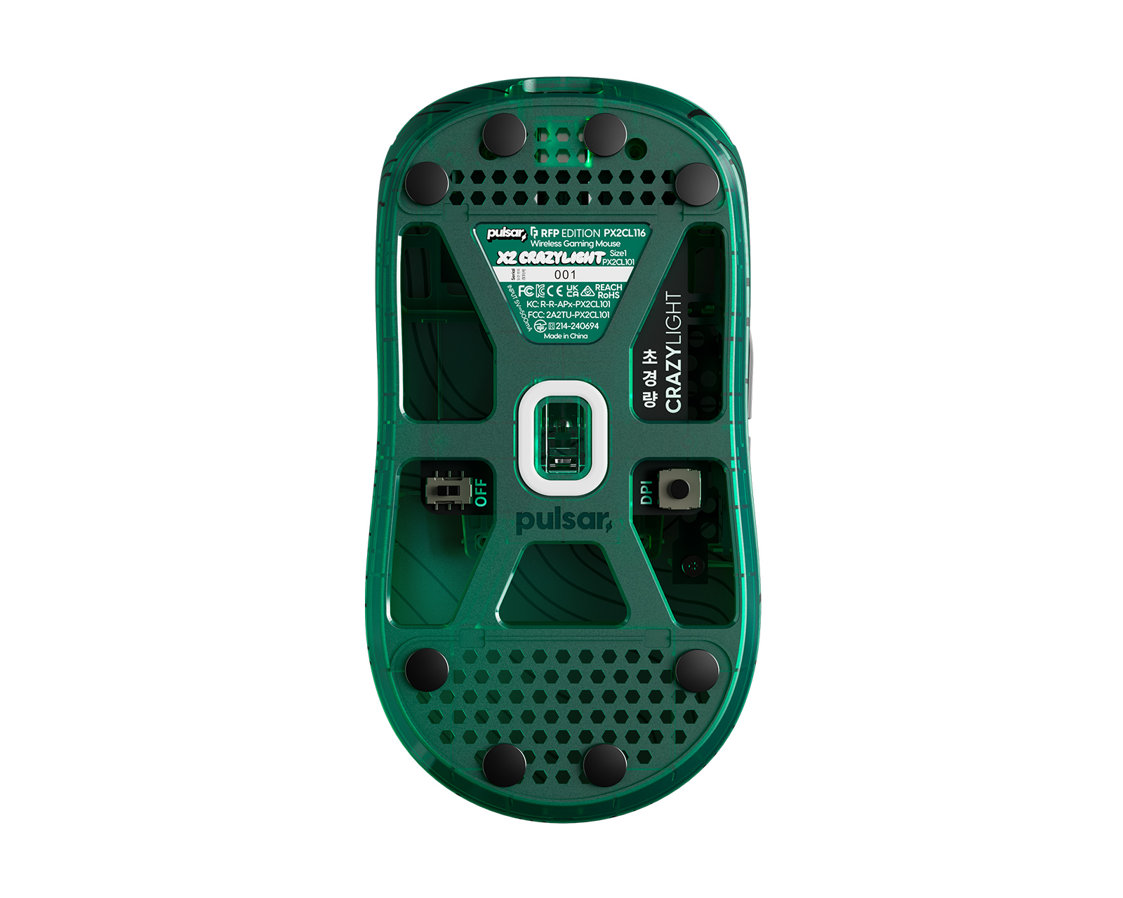 Pulsar X2 CrazyLight Wireless Mouse - RandomFrankP Edition