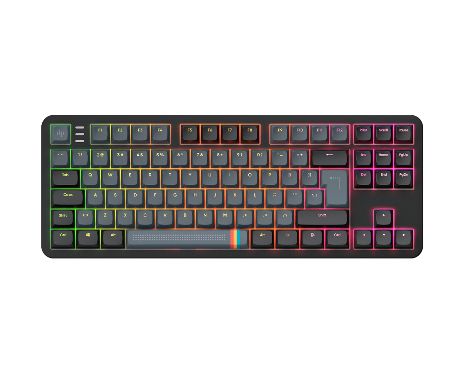 Dark Project ALU87 Gaming Keyboard - Midnight [g3ms Moonstone