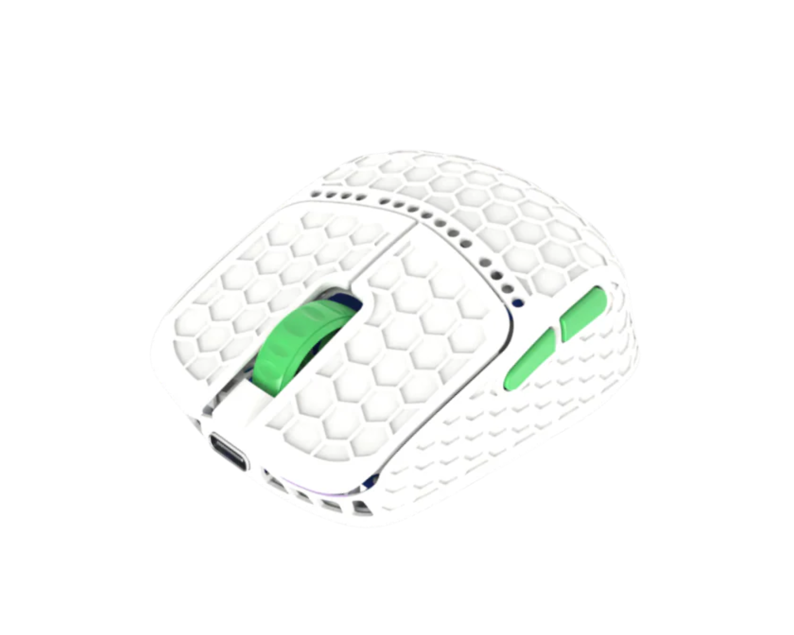 G-Wolves Fenris Max 8K Wireless Gaming Mouse - White - MaxGaming.com