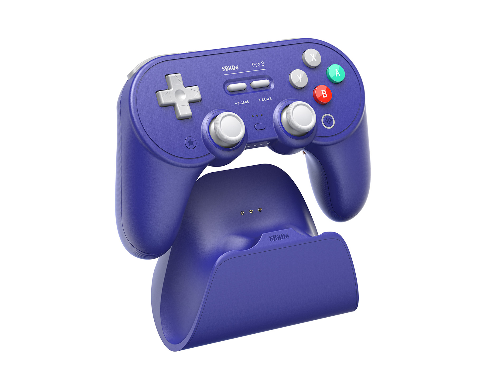 8Bitdo Pro 3 Bluetooth Gamepad Purple - MaxGaming.com 8Bitdo Pro 3 Bluetooth Gamepad Purple - MaxGaming.com