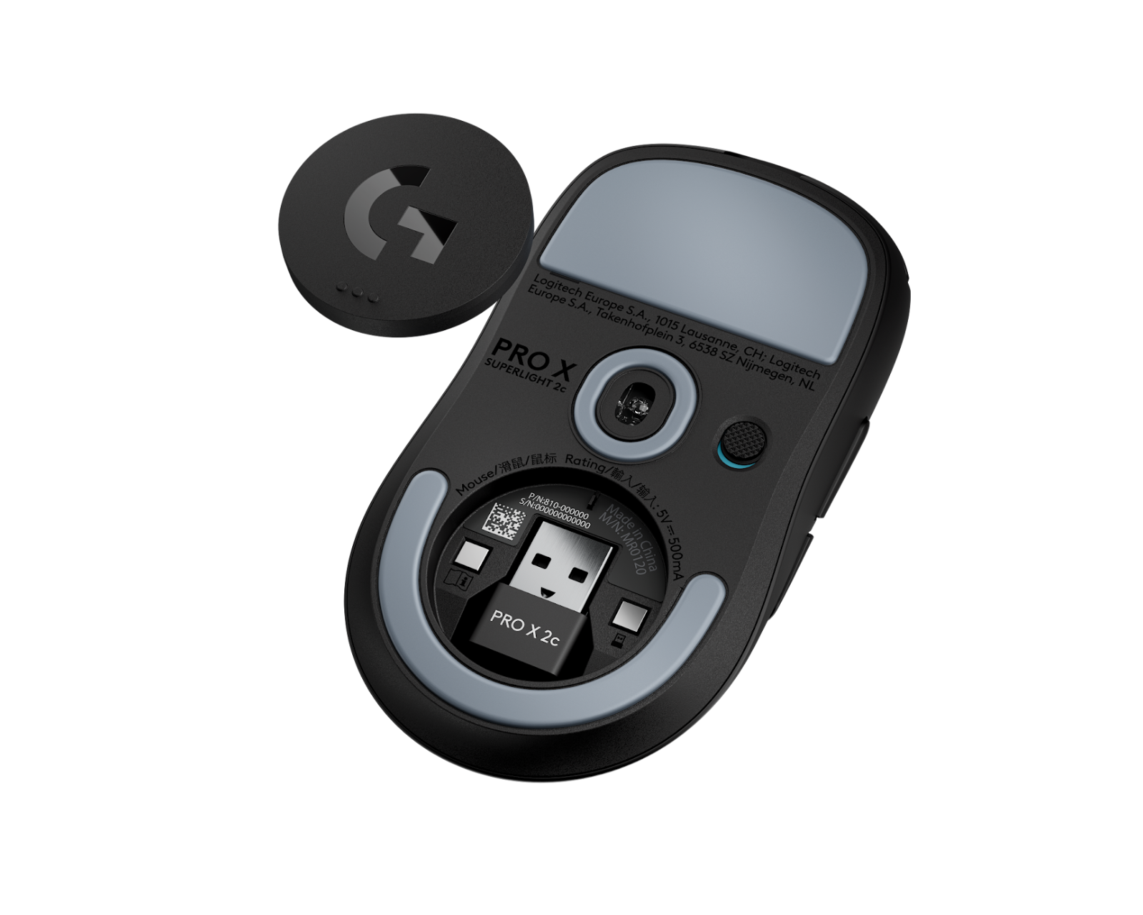 logicool G PRO X SUPERLIGHT 2c ブラック 【公式通販】