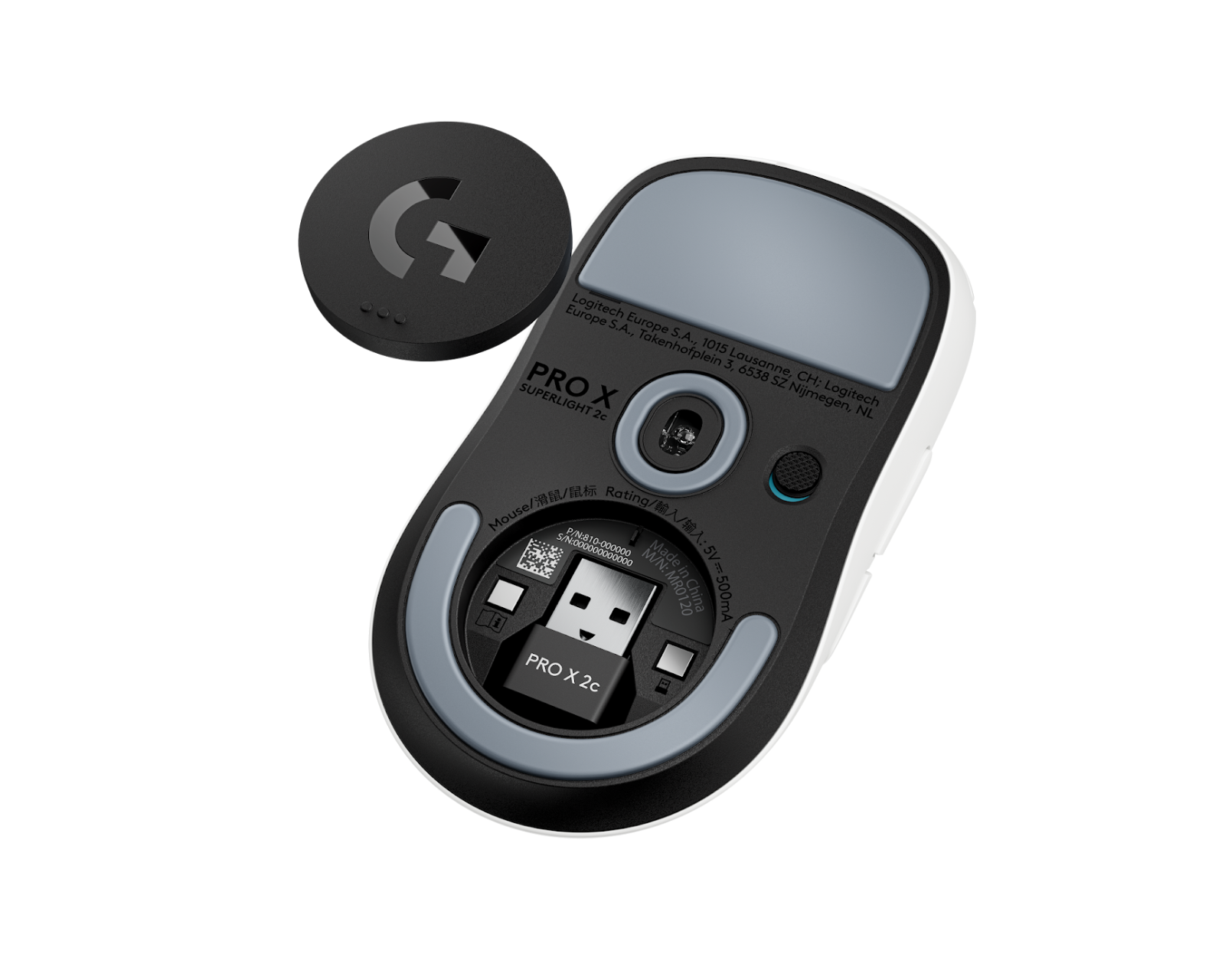 Logitech Pro X Superlight 2c - White - MaxGaming.com