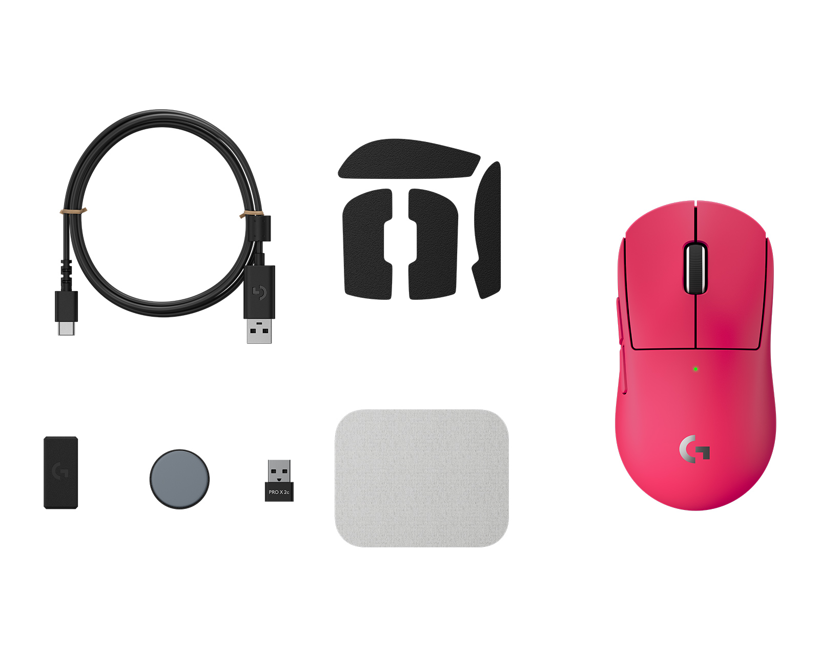 Logitech Pro X Superlight 2c - Magenta - MaxGaming.com