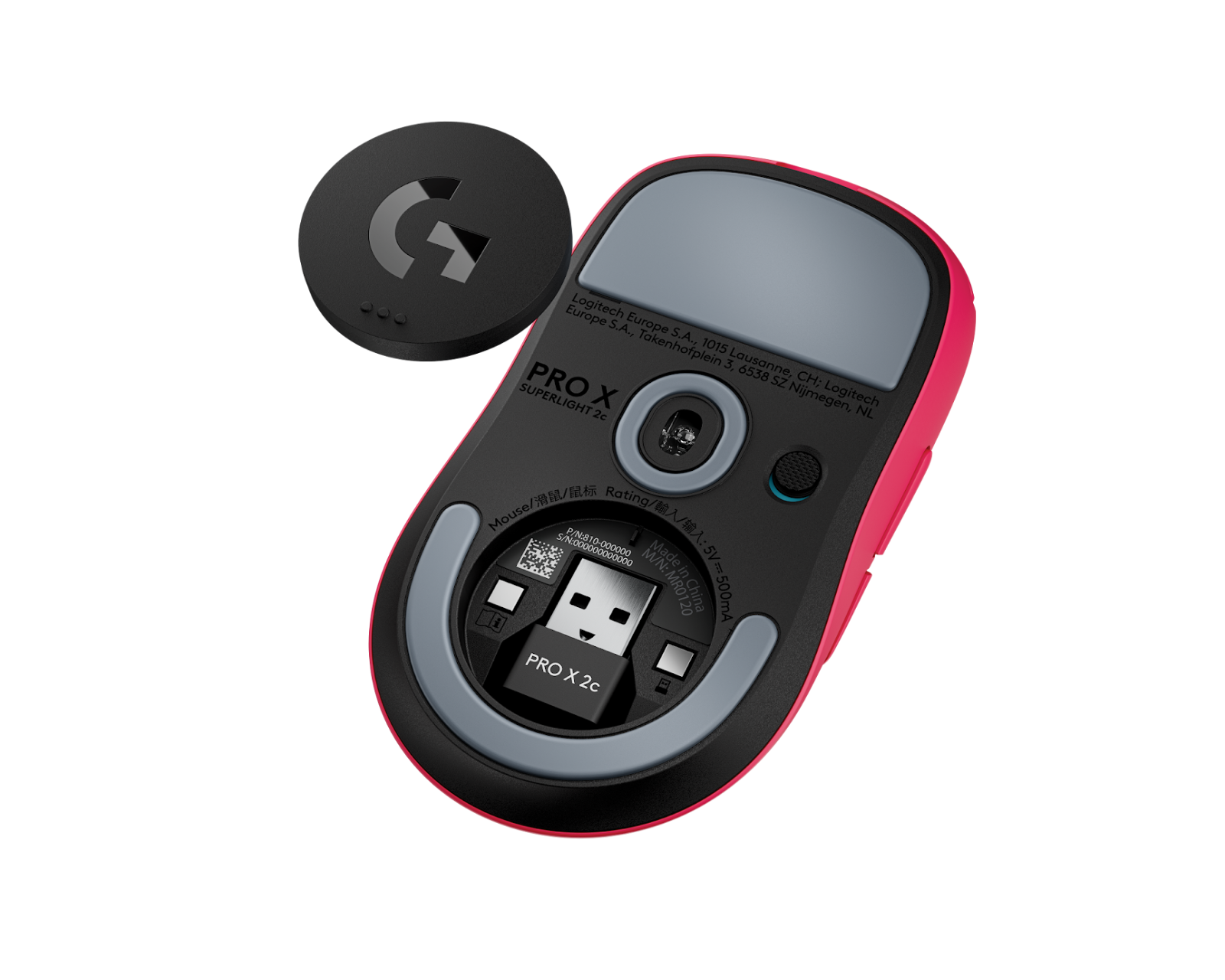 logicool G PRO X superlight 2c マゼンタ Logicool PRO X