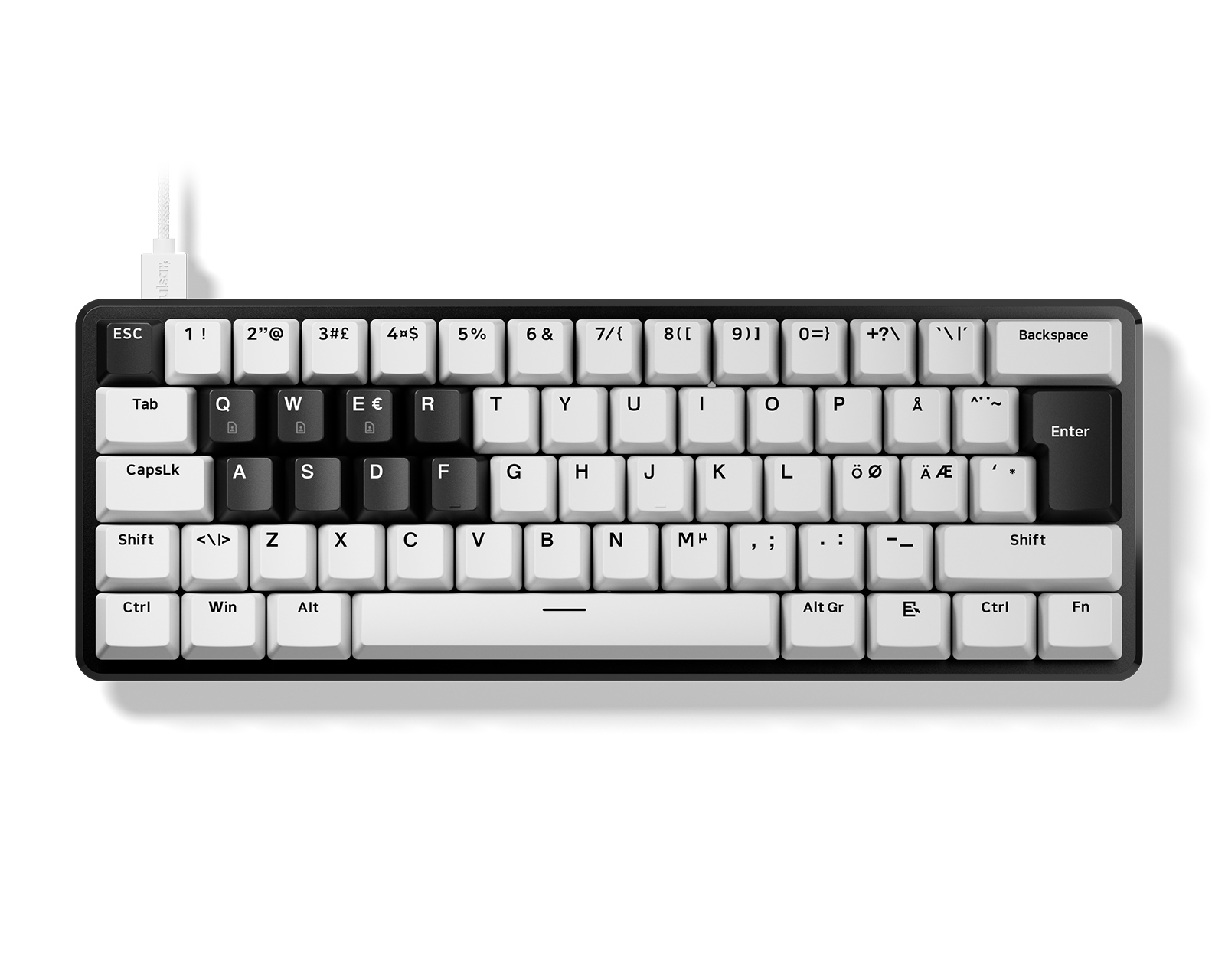 pulsar PCMK 3 HE 60 英語配列(ANSI) Pulsar PCMK 3 HE 60 ISO ND - White - MaxGaming.com