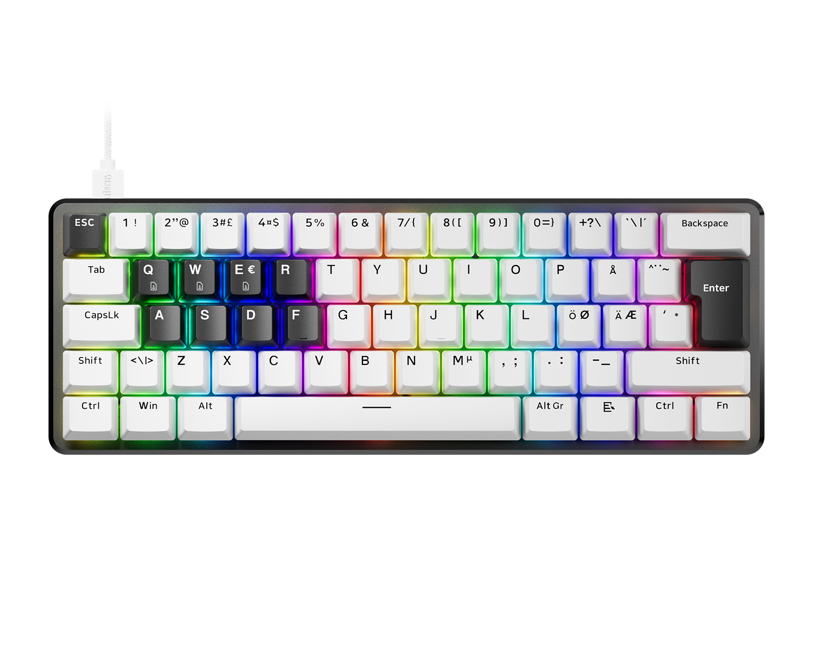 Pulsar PCMK 3 HE 60 ISO ND - White - MaxGaming.com