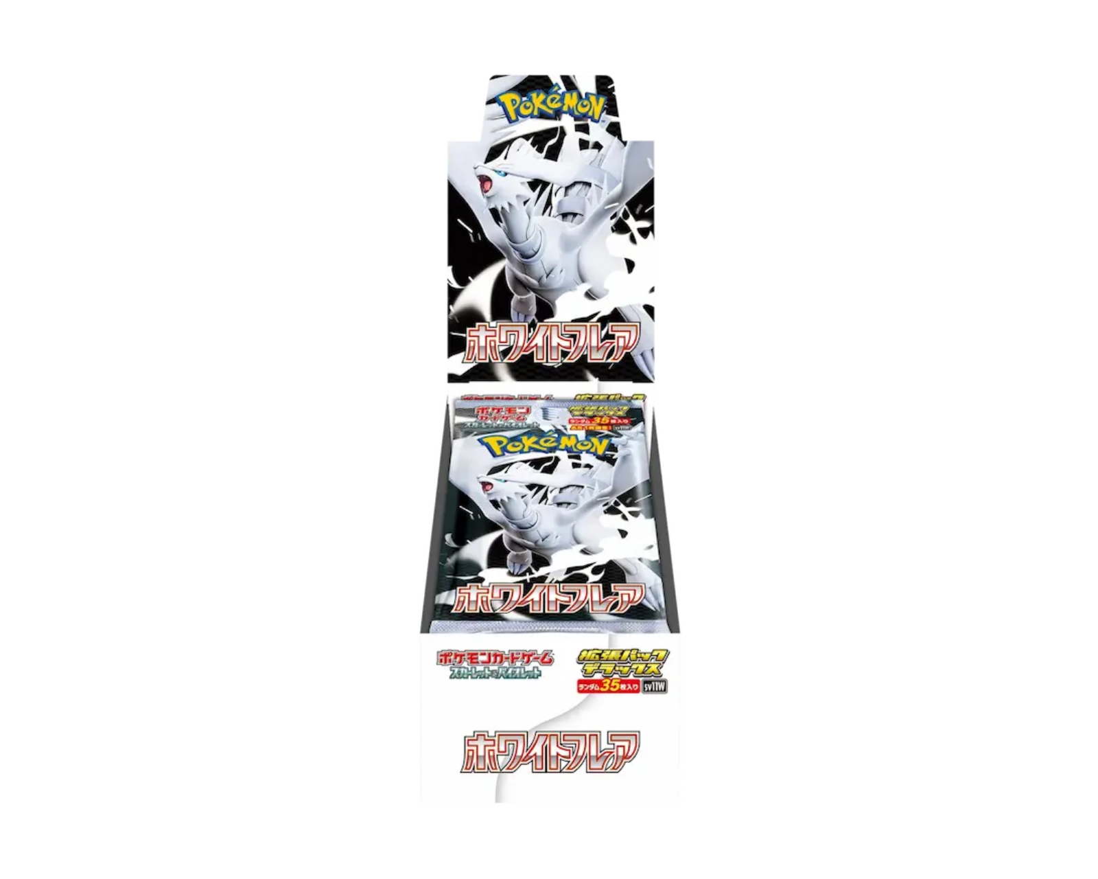Japanese Pokemon TCG: White Flare DELUXE Booster Box SV11W