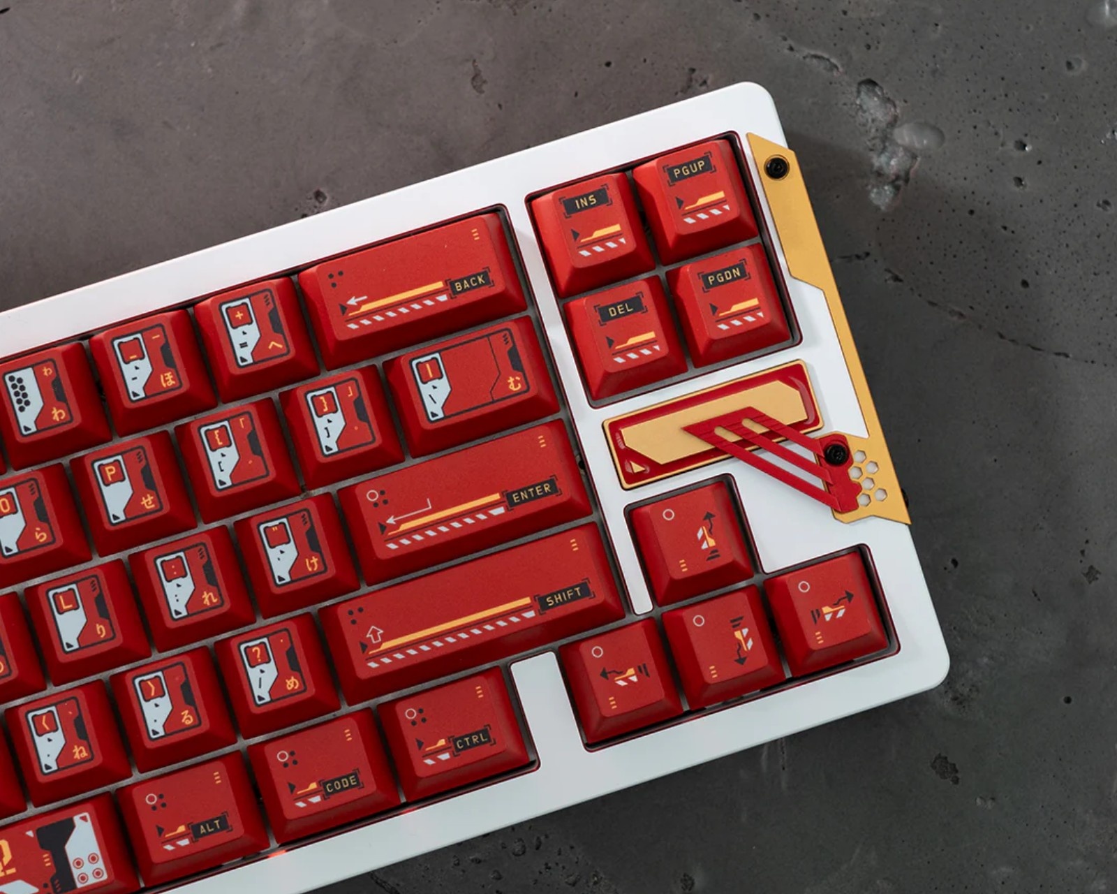 Chilkey Slice68 HE Gaming Keyboard - Red - MaxGaming.com