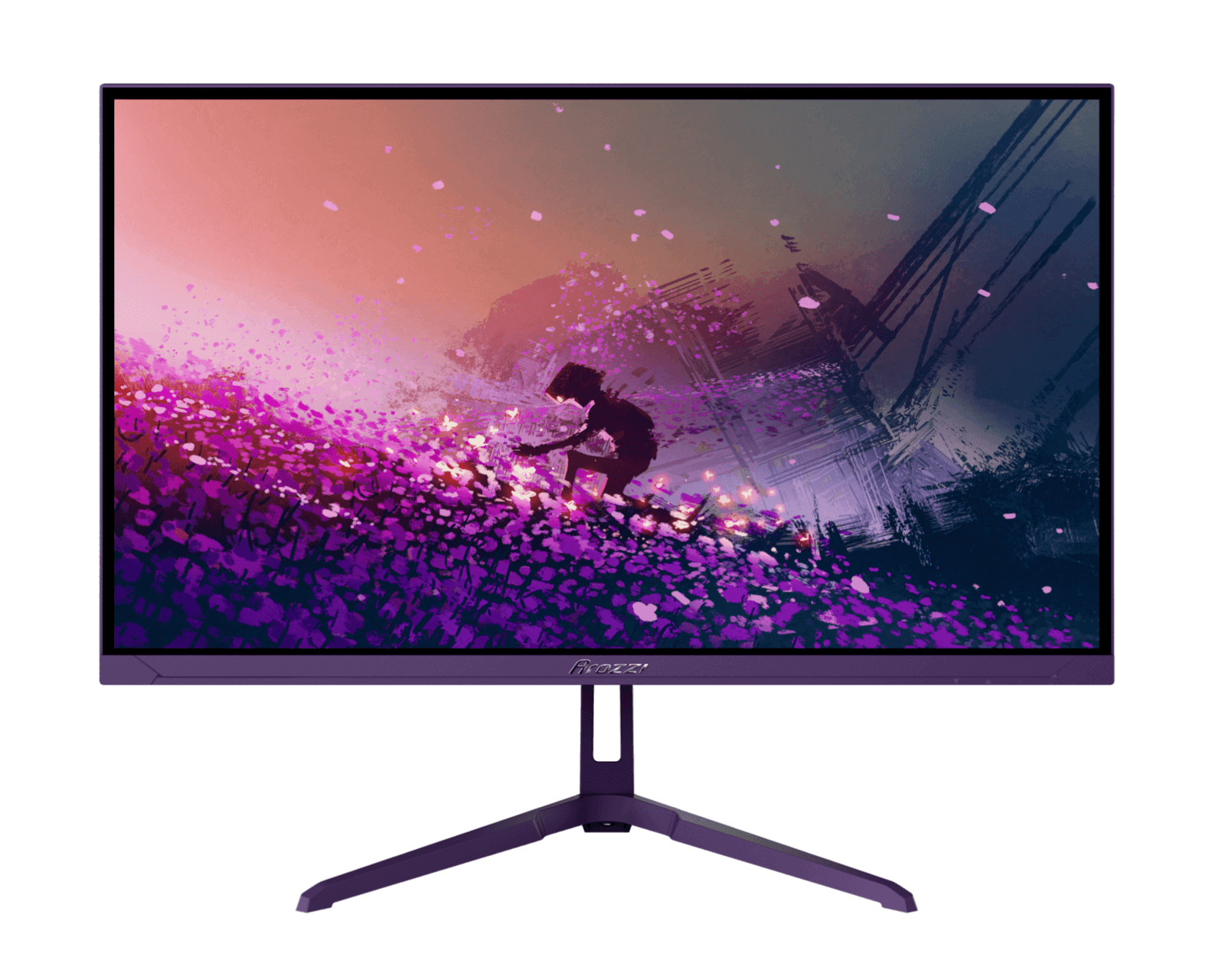 Arozzi Nova 24“ IPS 1920x1080 200Hz Gaming Monitor - Purple