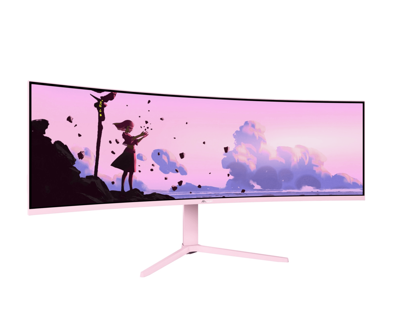 Arozzi Nova 49 Curved VA 5120x1440 165 Hz Gaming Monitor - Pink