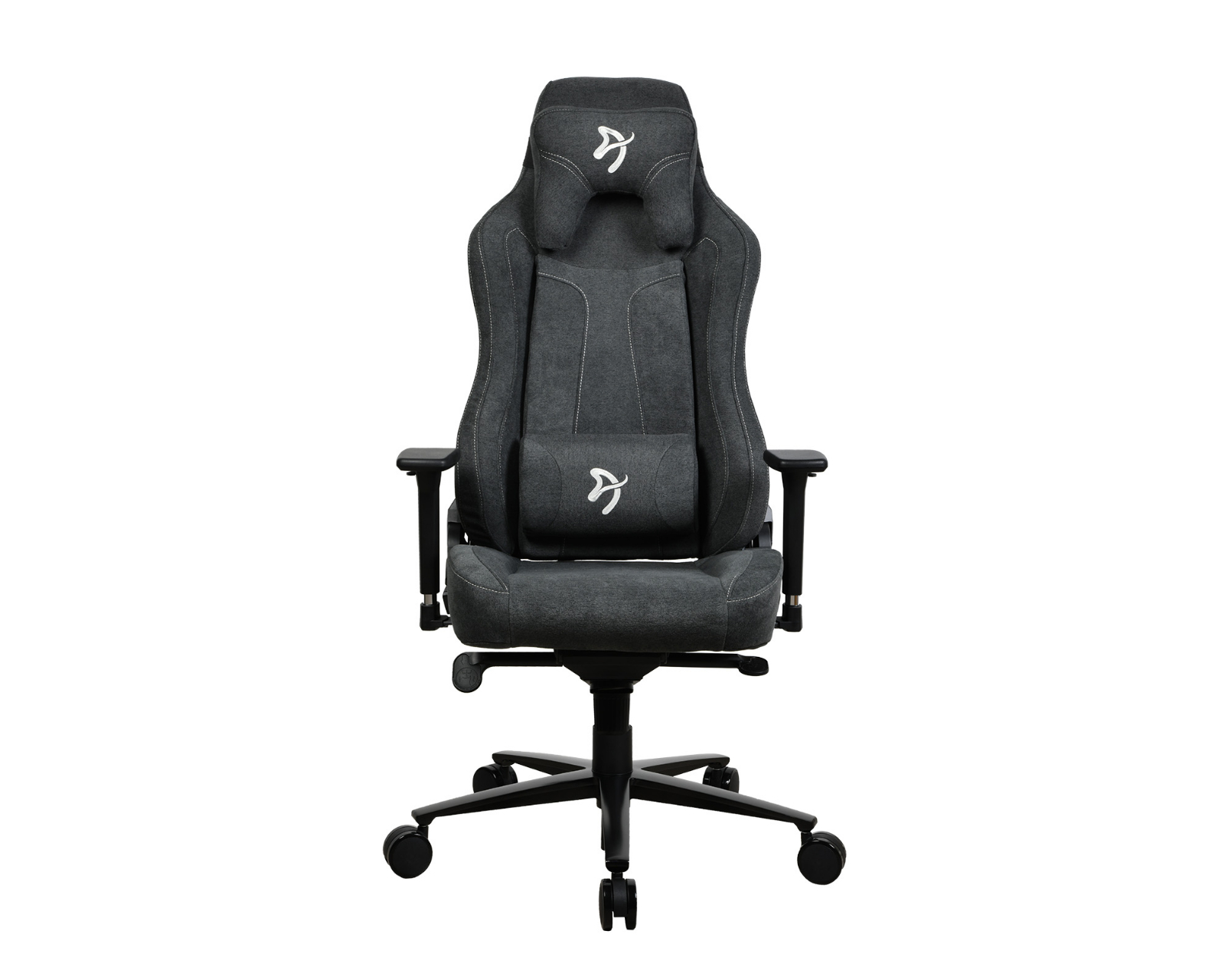 Arozzi Vernazza Soft Fabric Gaming Chair - Dark Grey - MaxGaming.com