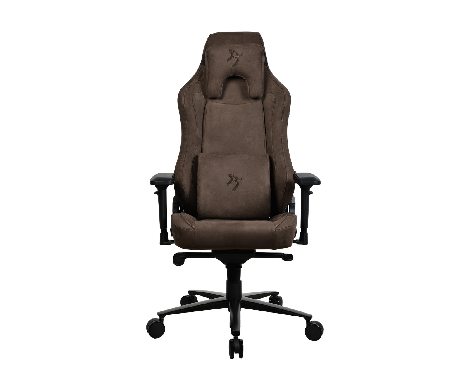 Arozzi Vernazza Supersoft Fabric Gaming Chair - Brown - MaxGaming.com