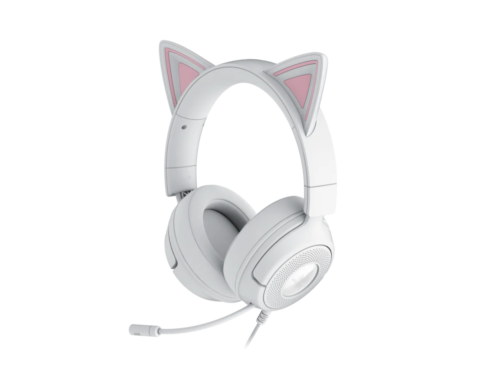 Razer Kraken Kitty V3 X Gaming Headset - White - MaxGaming.com