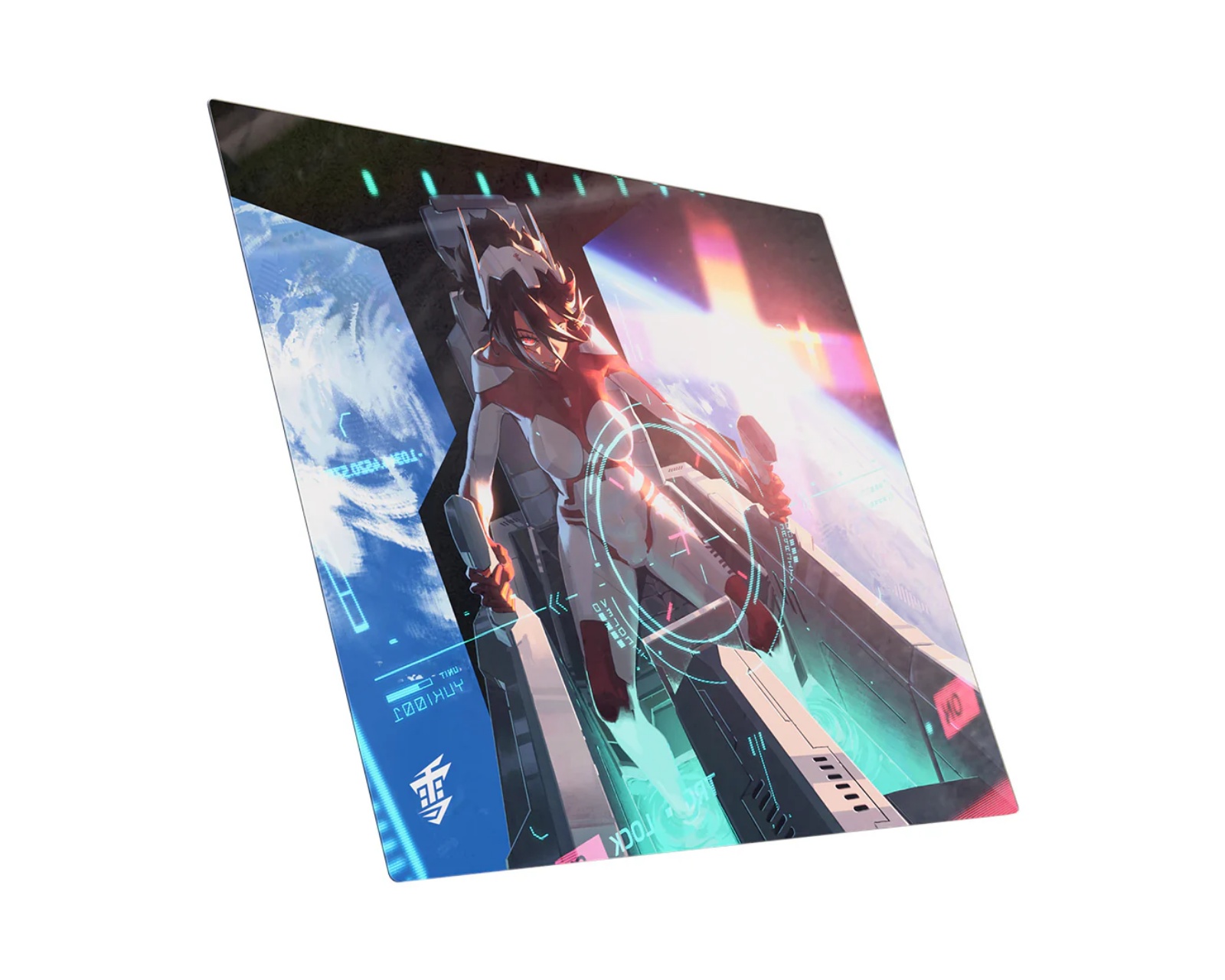 Yuki Aim Mecha Glass Mousepad - MaxGaming.com