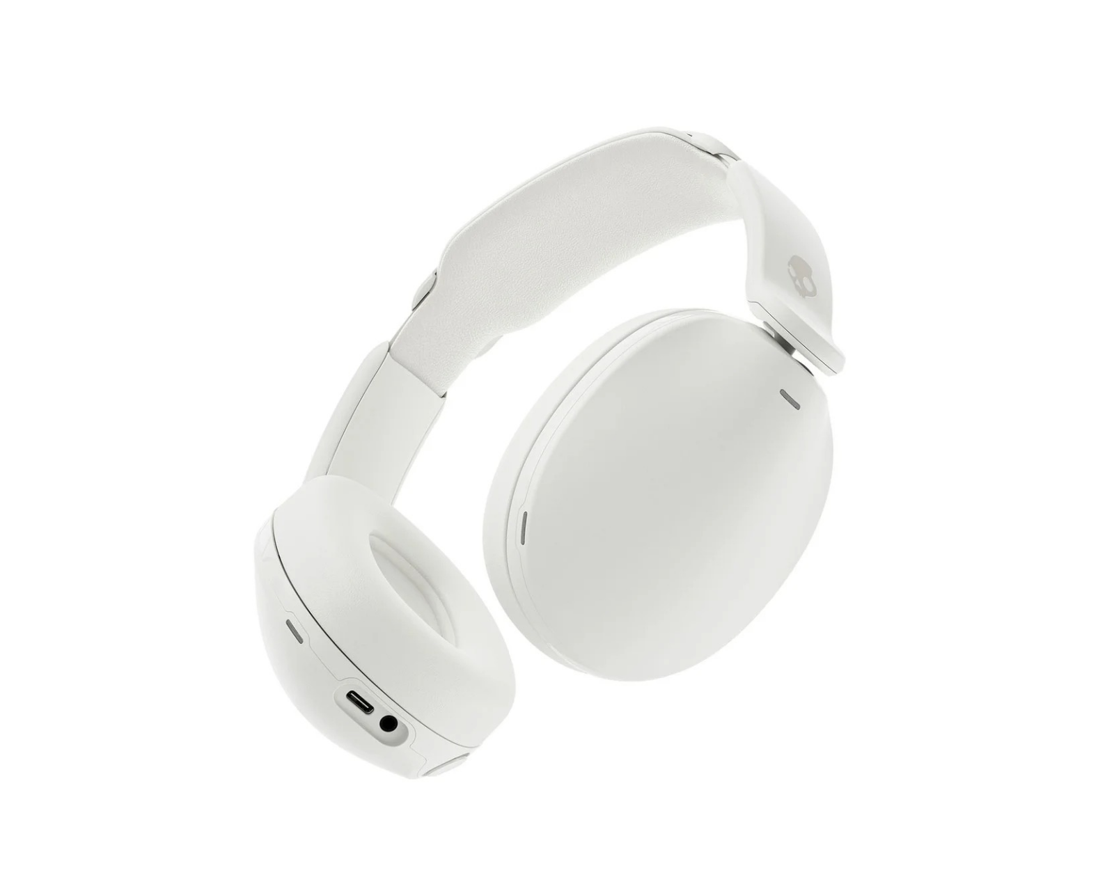ヘッドホン Skull candy Hesh 360 Bone White Skullcandy HESH 360 Over-Ear Wireless Headset - Bone White