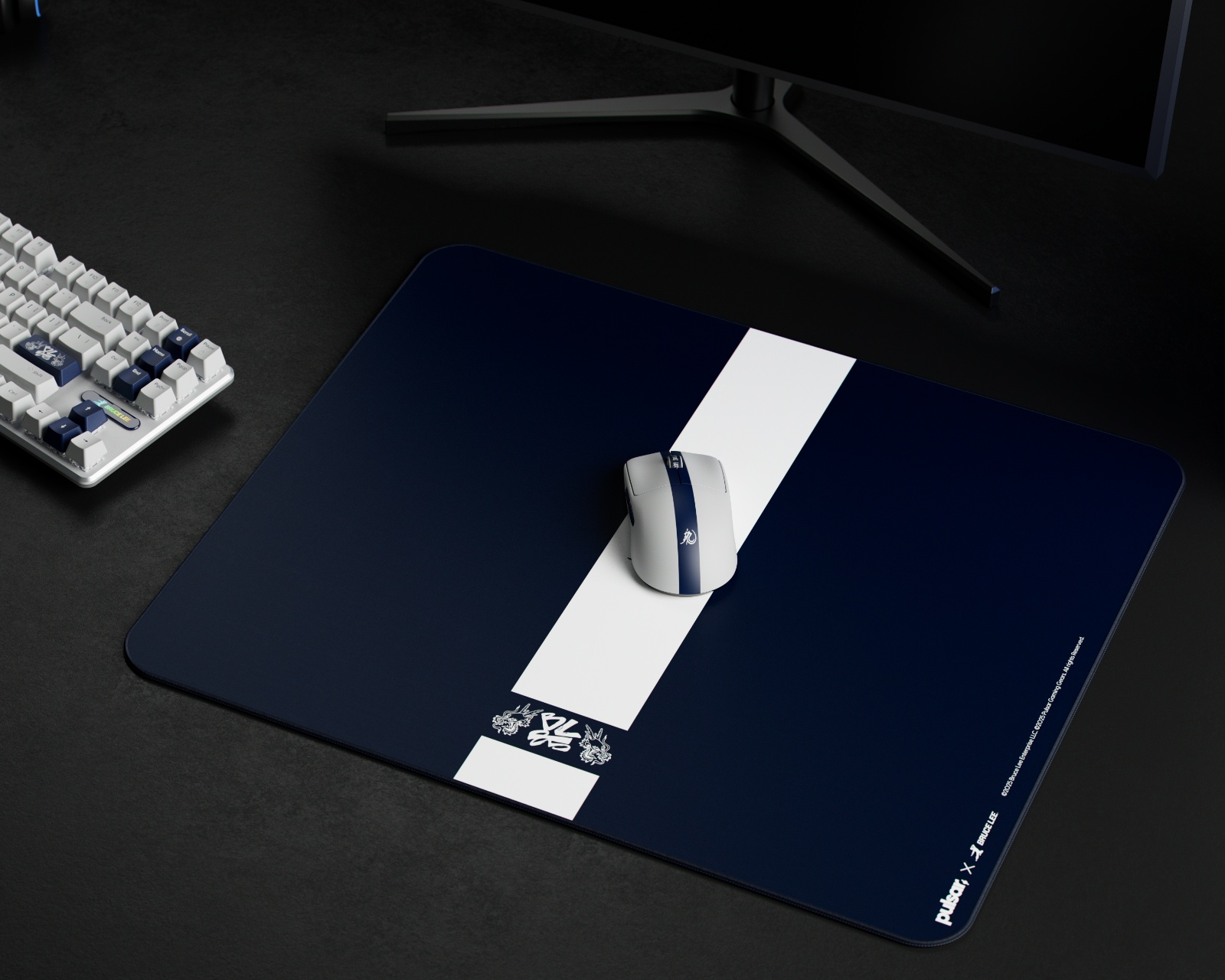 Pulsar Bruce Lee 85th Edition Mousepad XL - MaxGaming.com