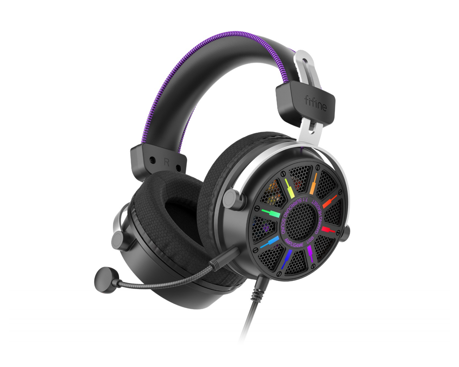 新品未使用★FIFINE H19 ゲーミングヘッドセット Fifine H19 Gaming Headset - Black - MaxGaming.com
