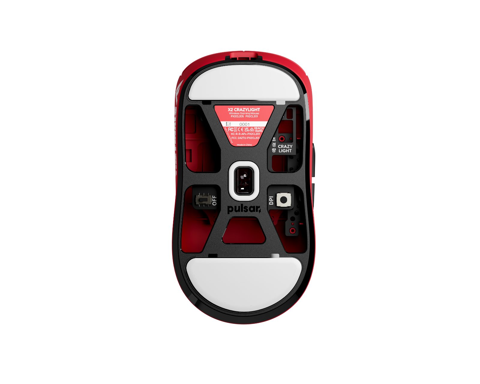 マウス・トラックボール Pulsar X2 crazylight The finals edition Pulsar X2 CRAZYLIGHT Medium Wireless Gaming Mouse - The Finals