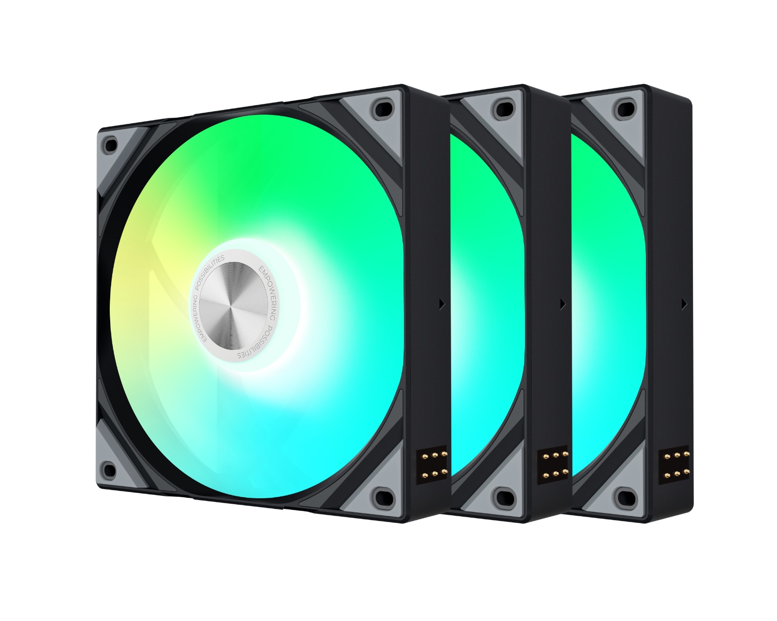 tryx rota sl argb 120mmリバースファン三個セット TRYX ROTA SL ARGB 120mm Fan (3-pack) - Black - MaxGaming.com