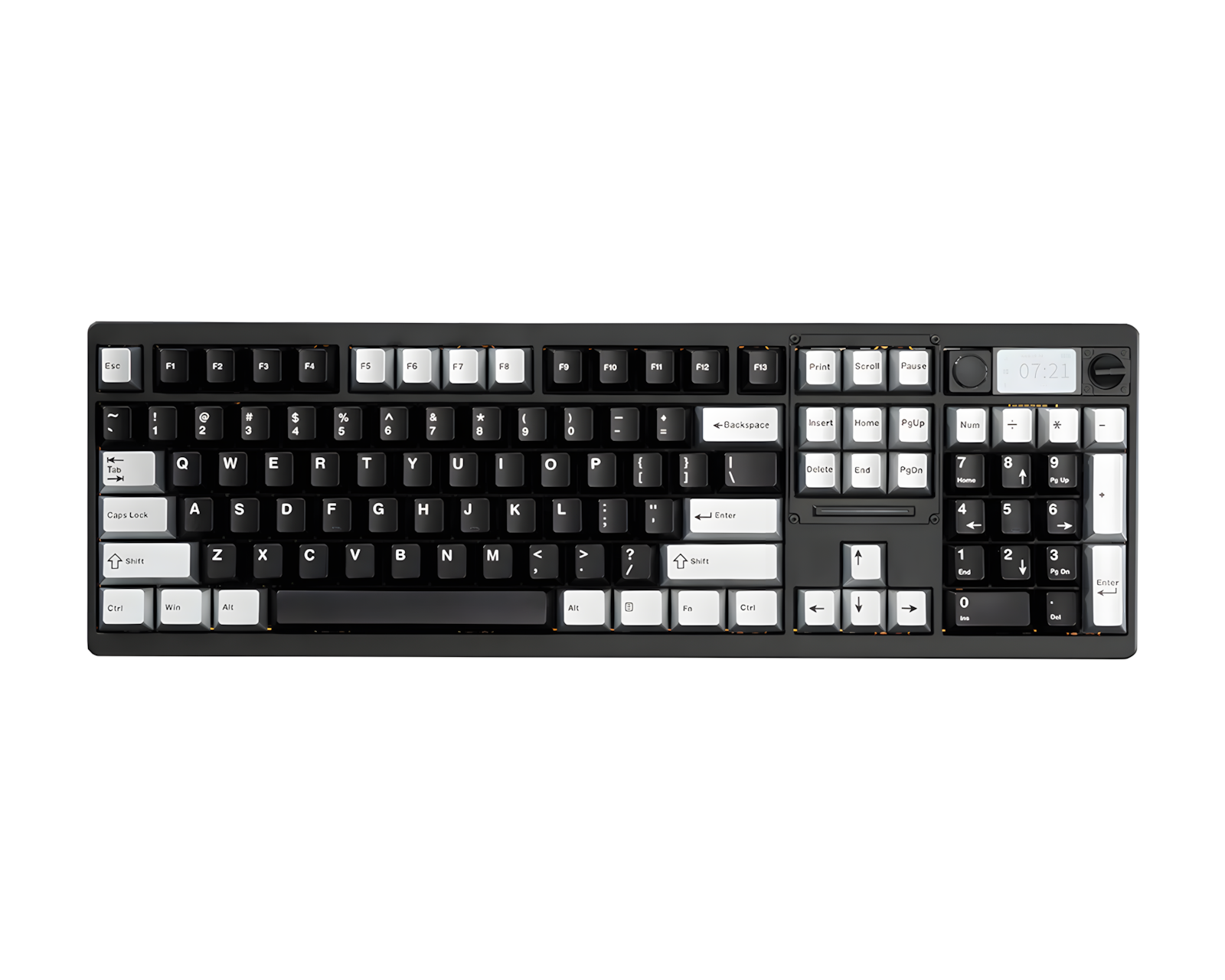 Chilkey ND104 - Shadow Black Wireless Keyboard - MaxGaming.com