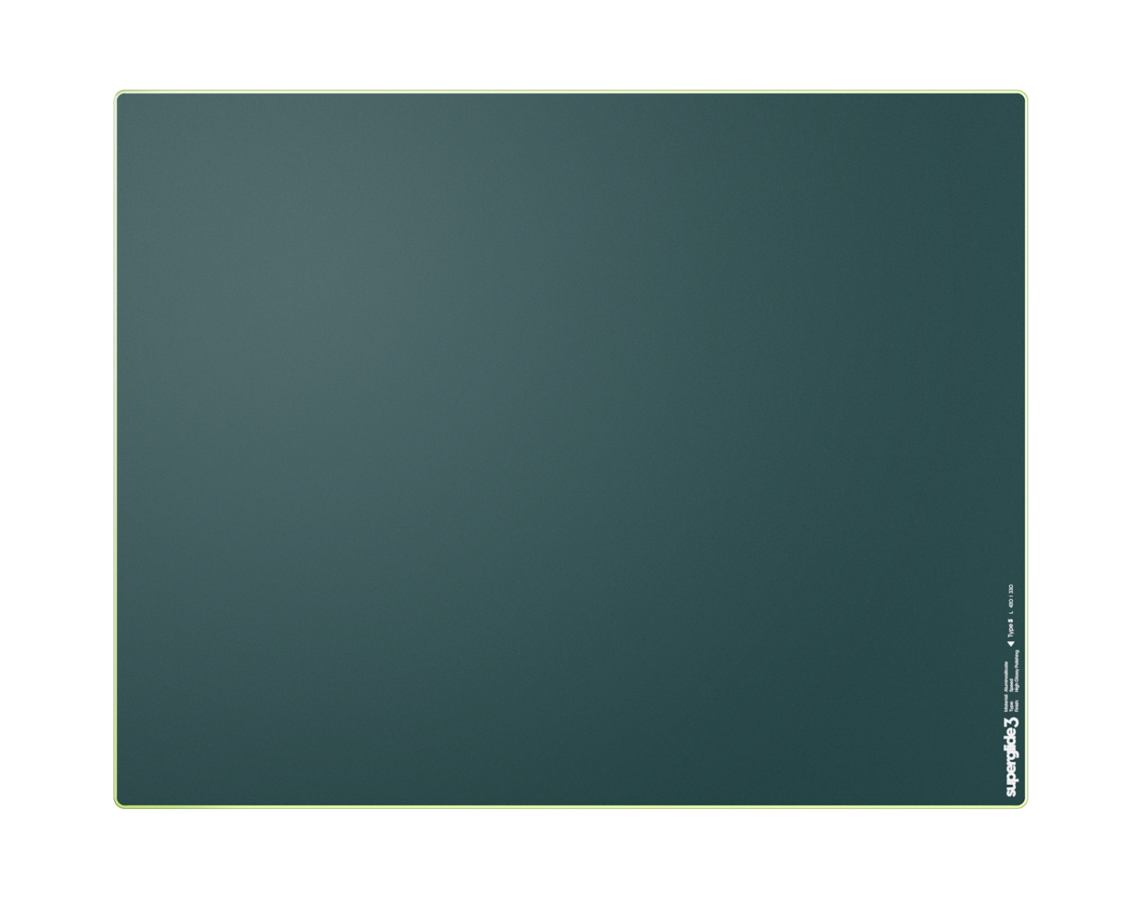 Pulsar Superglide3 ガラスパッド　グリーン Superglide Glass Mousepad v3 L - Type-S - Green - MaxGaming.com