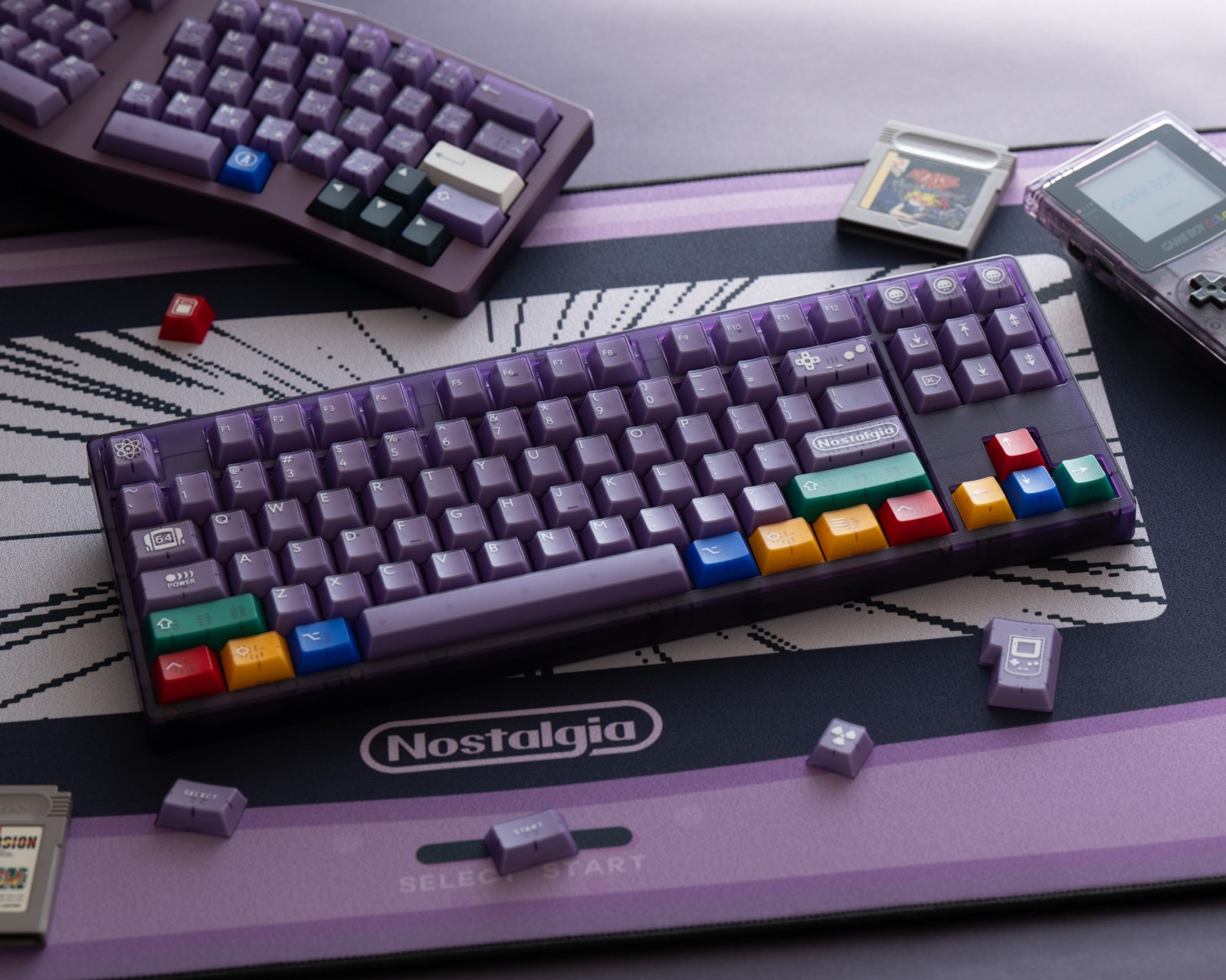 KBDfans PBTfans Atomic Purple R2 - Base kit - MaxGaming.com