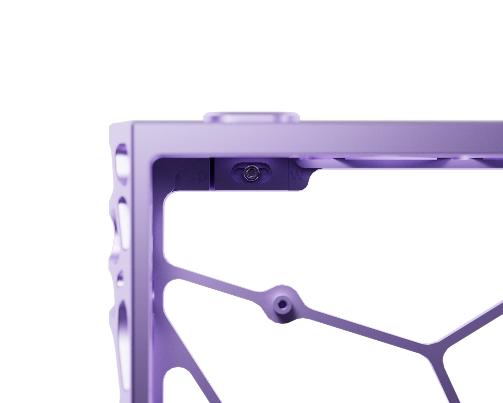 KBDfans Holy60 - Anodized Light Purple -