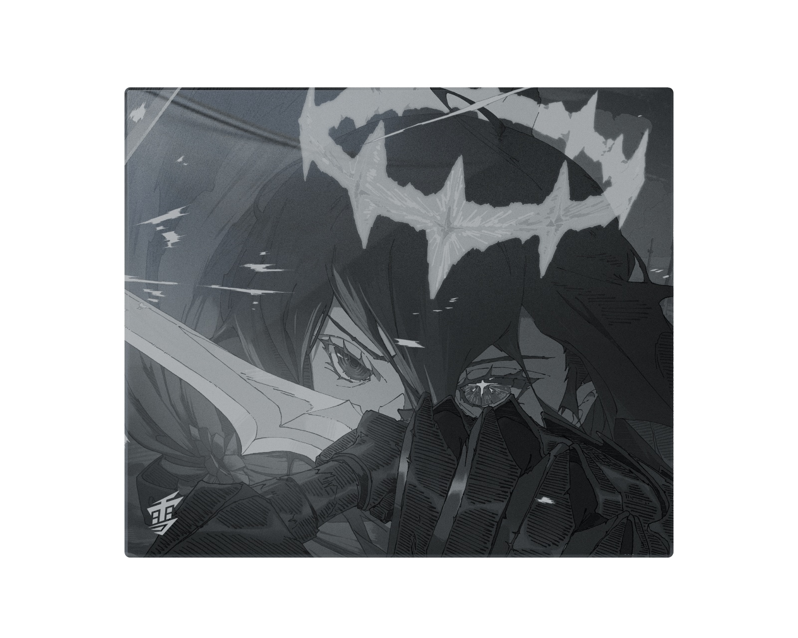 マウス・トラックボール Yuki Aim MONOKURO Glass Mousepad Yuki Aim Monokuro Glass Mousepad - Limited Edition - MaxGaming.com